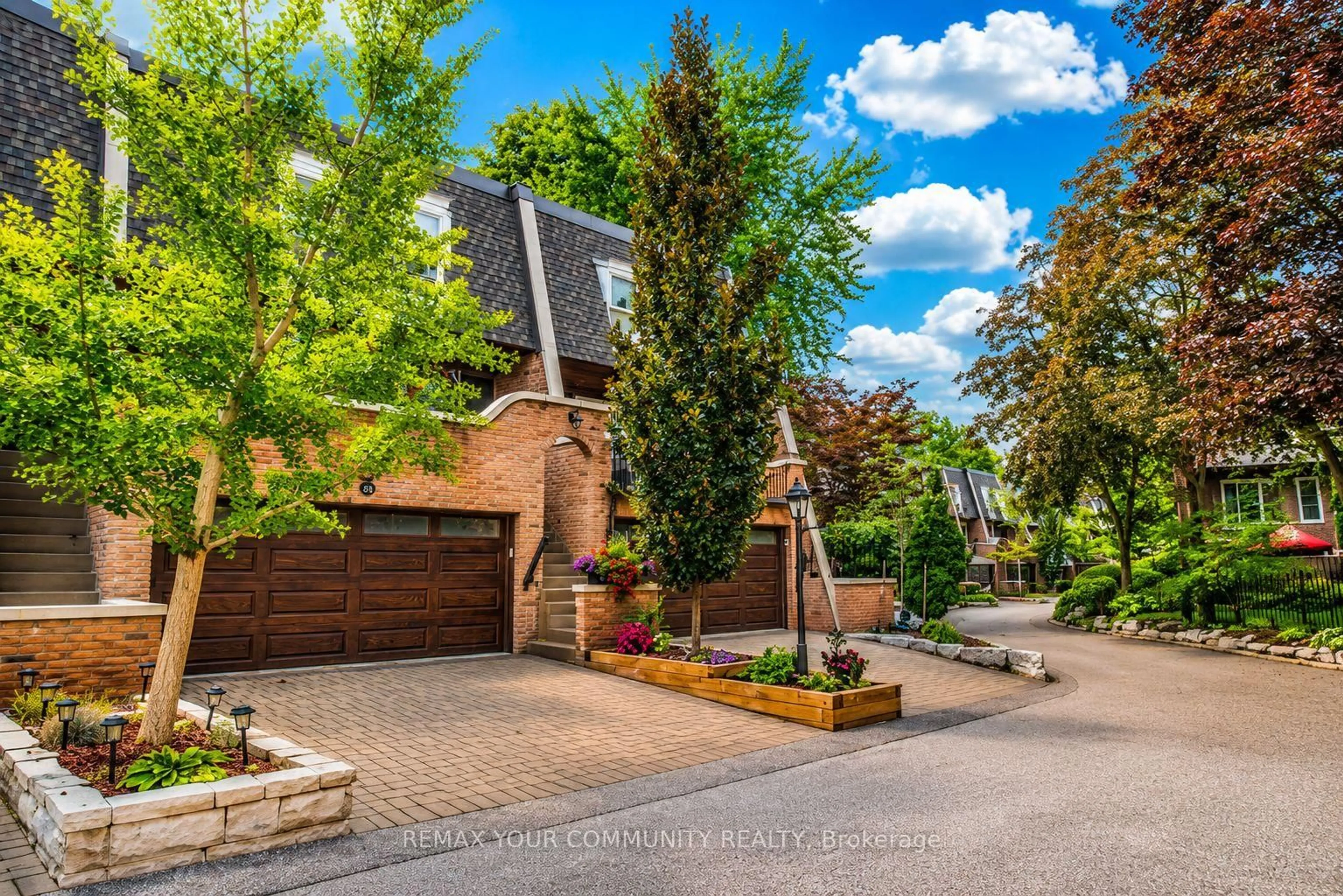Home with brick exterior material, street for 26 Quail Valley Dr, Markham Ontario L3T 4R3