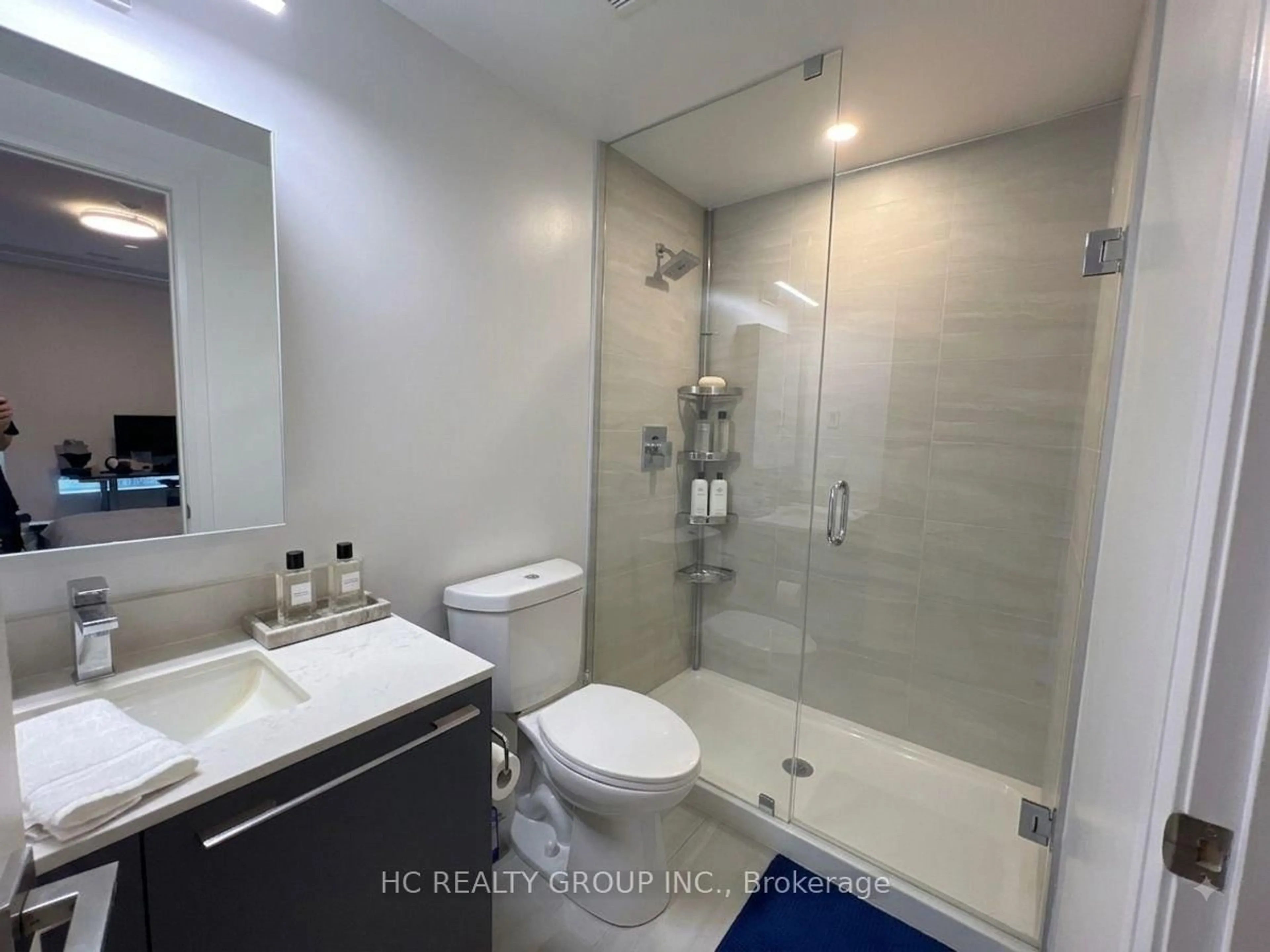 Standard bathroom, ceramic/tile floor for 8 Water Walk Dr #2506, Markham Ontario L3R 6L4