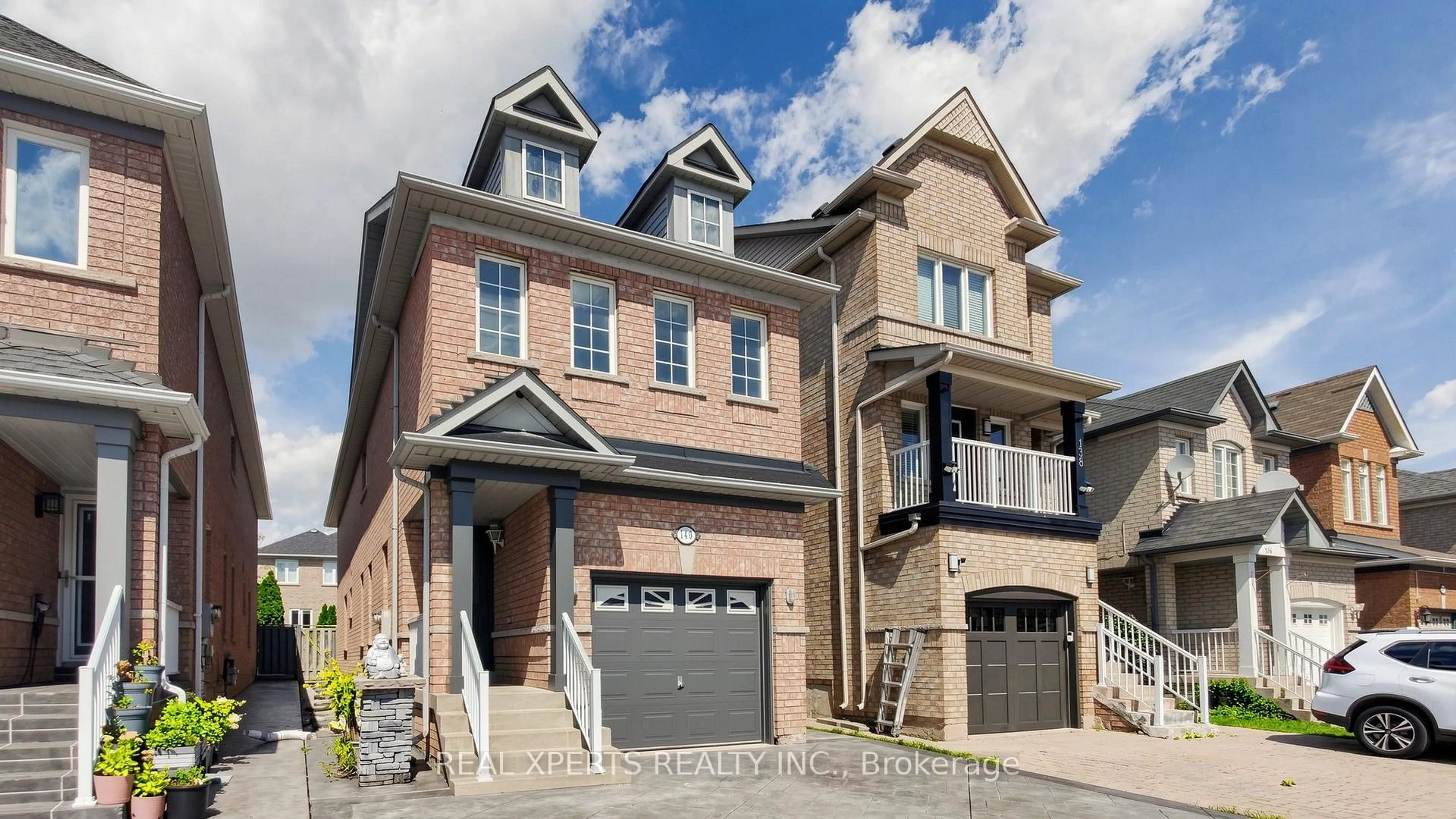 Home with brick exterior material, street for 140 Del Francesco Way, Vaughan Ontario L6A 3X3