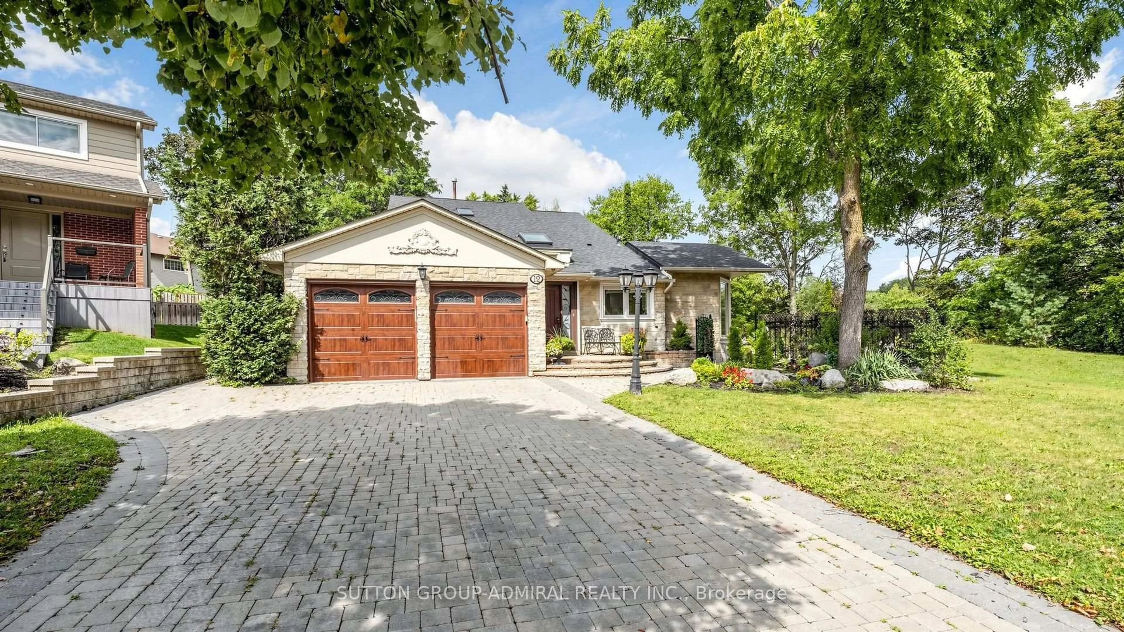 Home with brick exterior material, street for 12 Saunders Lane, Markham Ontario L3T 5K4