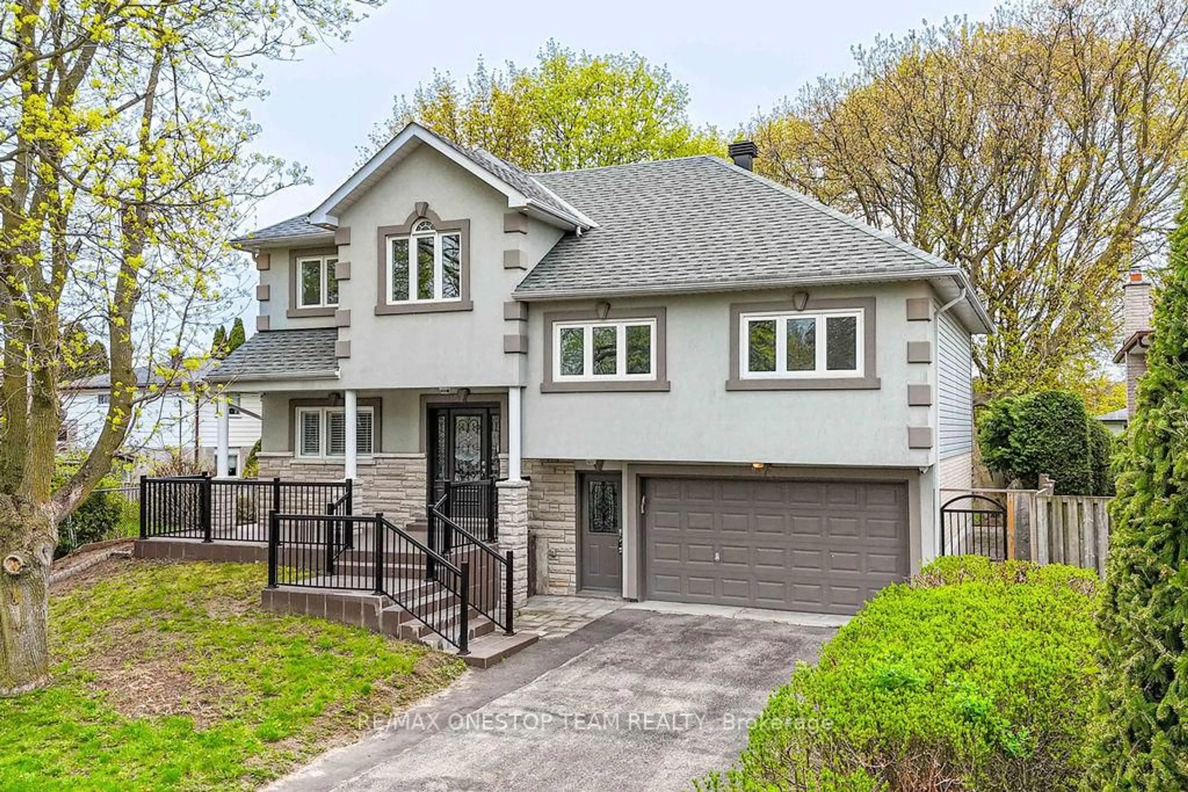 Home with brick exterior material, street for 95 Sciberras Rd, Markham Ontario L3R 2J5