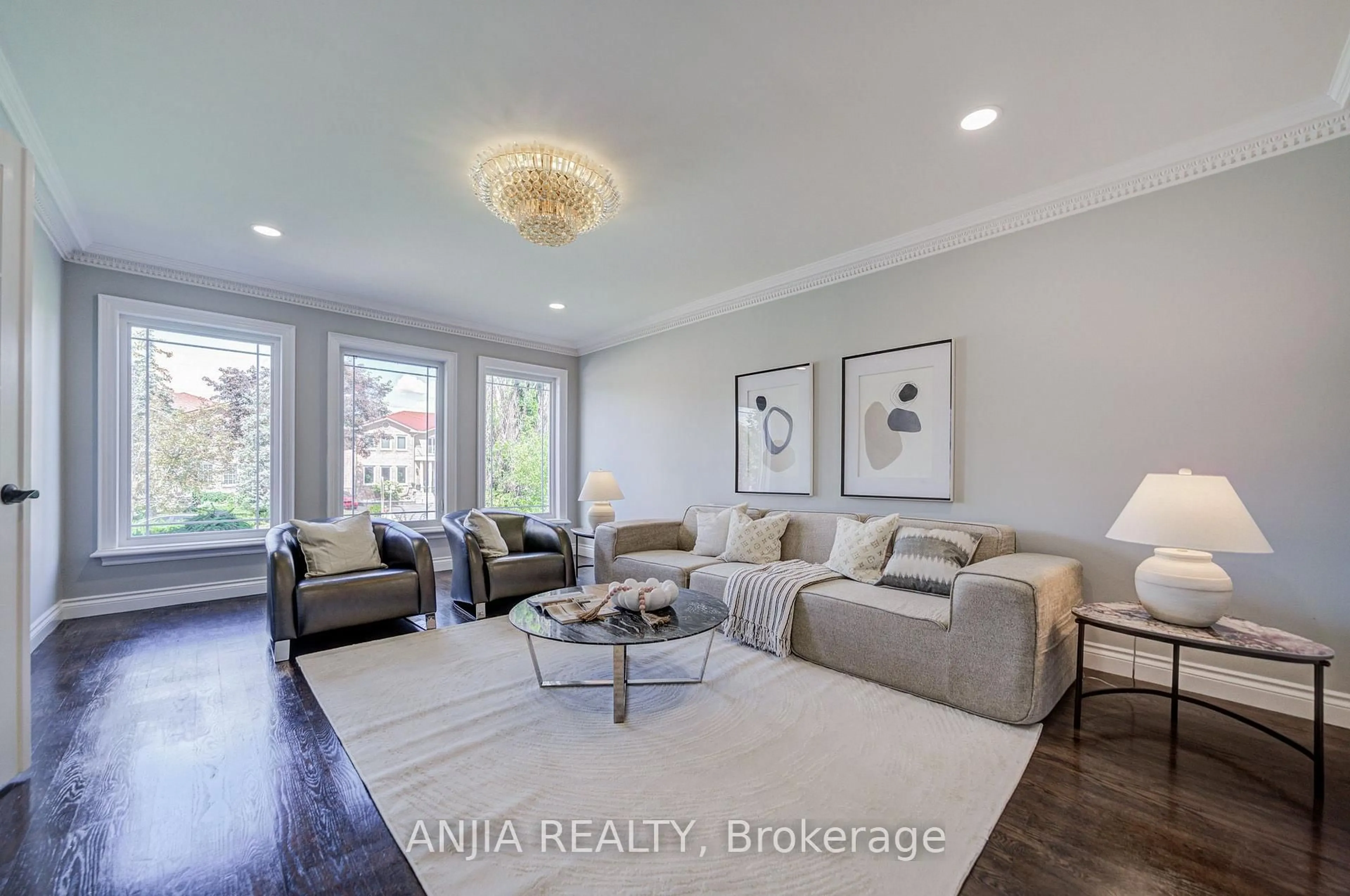 Living room with furniture, unknown for 63 Beckenridge Dr, Markham Ontario L3S 2V3
