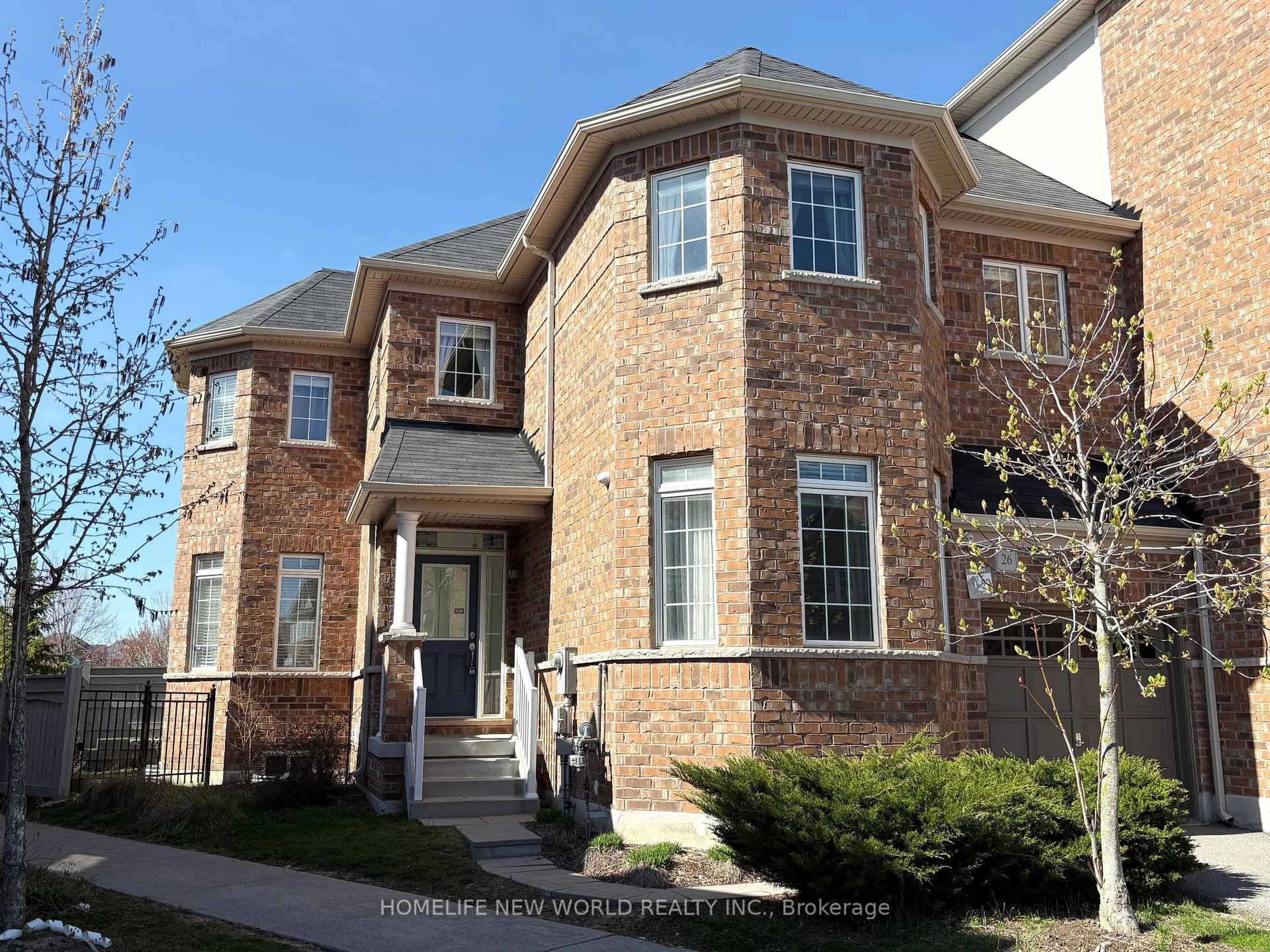 Home with brick exterior material, street for 26 Roy Grove Way #50, Markham Ontario L6E 0T6