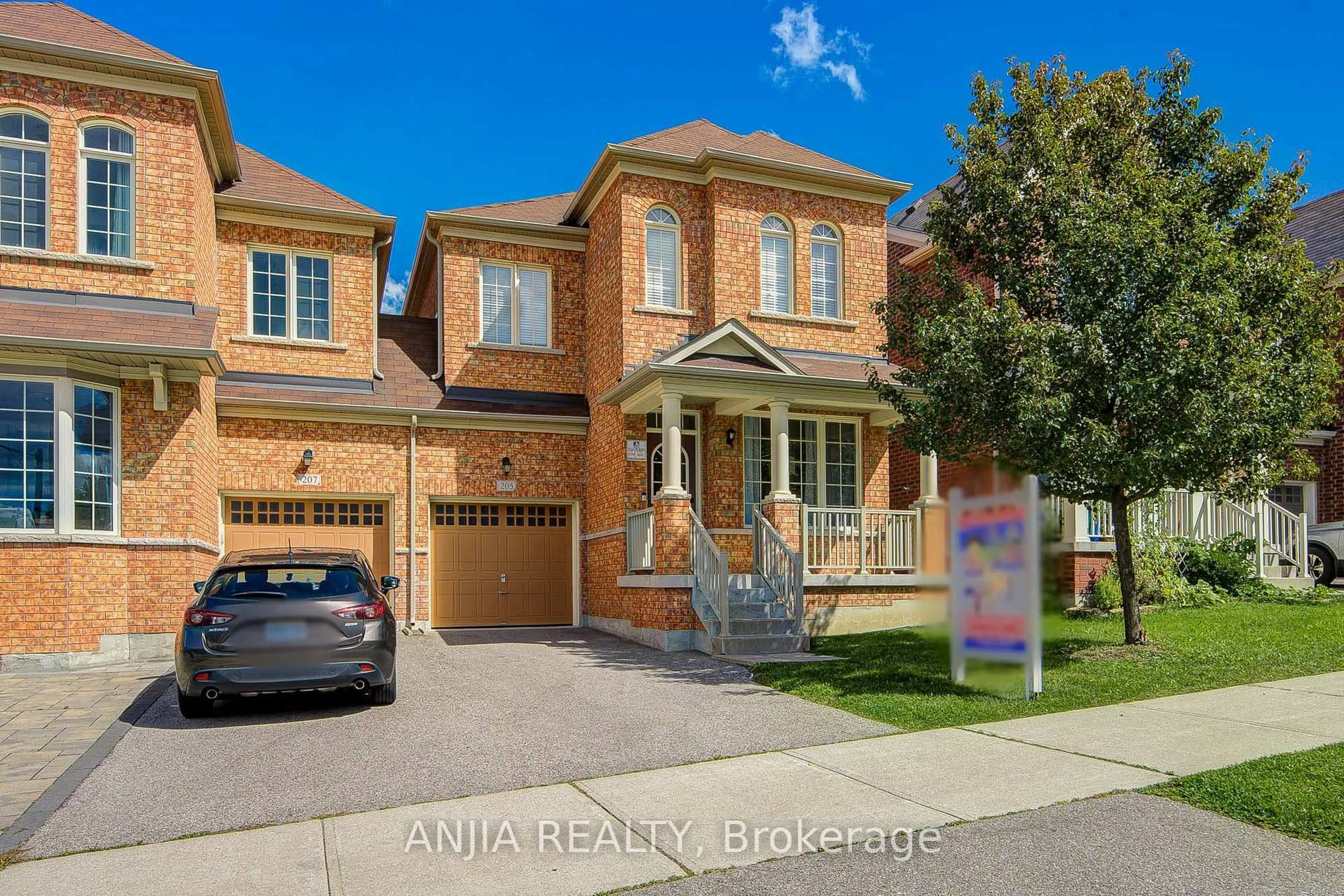 Home with brick exterior material, street for 205 Harbord St, Markham Ontario L6C 0X3