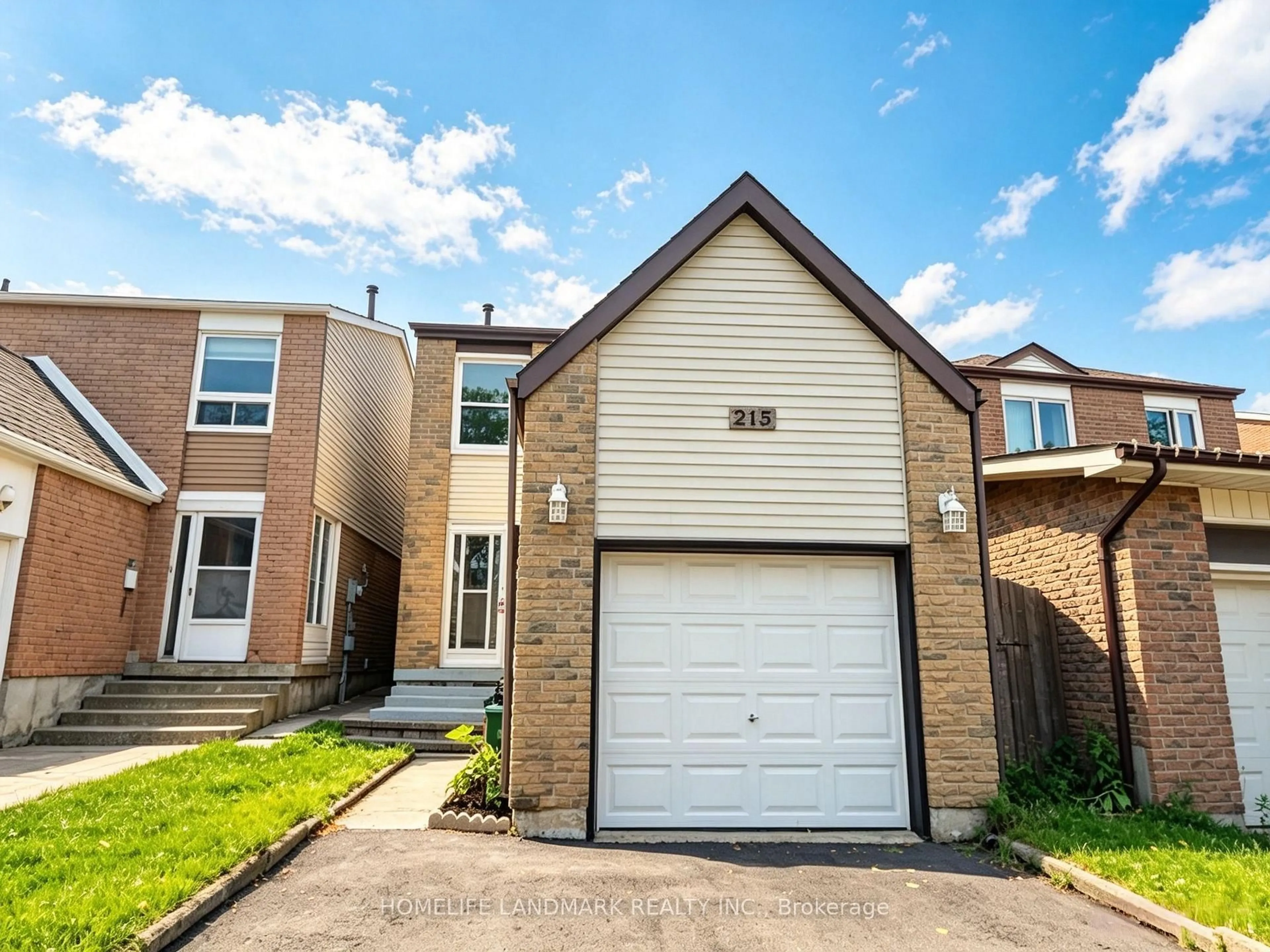 Home with brick exterior material, street for 215 Bob O' Link Ave, Vaughan Ontario L4L 1H1