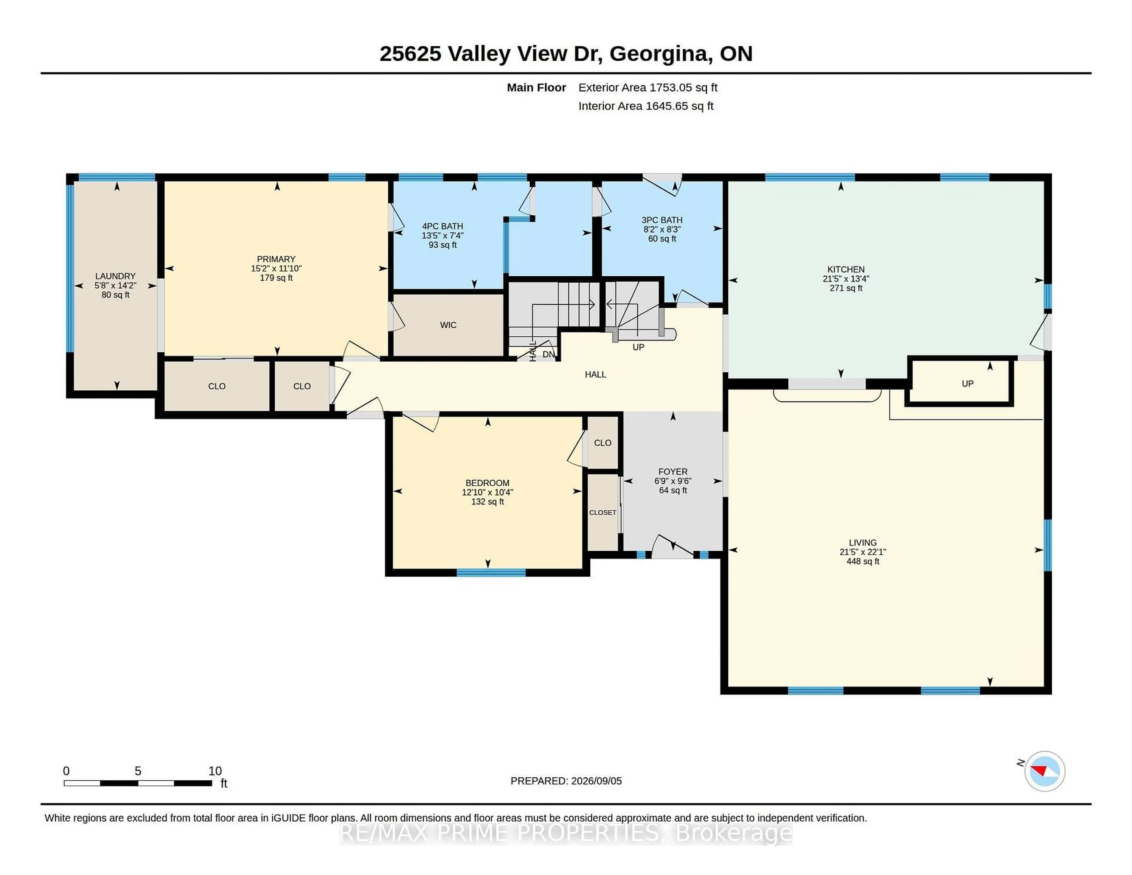 Floor plan for 25625 Valley View Dr, Georgina Ontario L0E 1R0