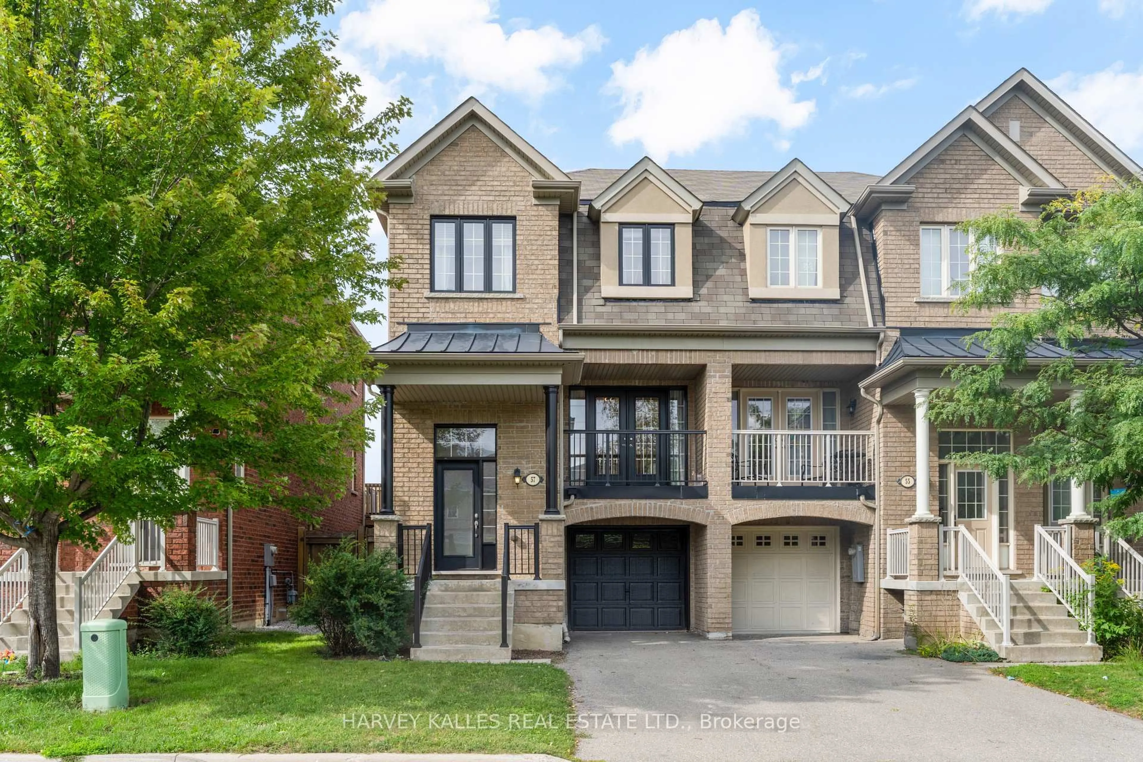 Home with brick exterior material, street for 57 Elderbrook Cres, Vaughan Ontario L4K 5M5