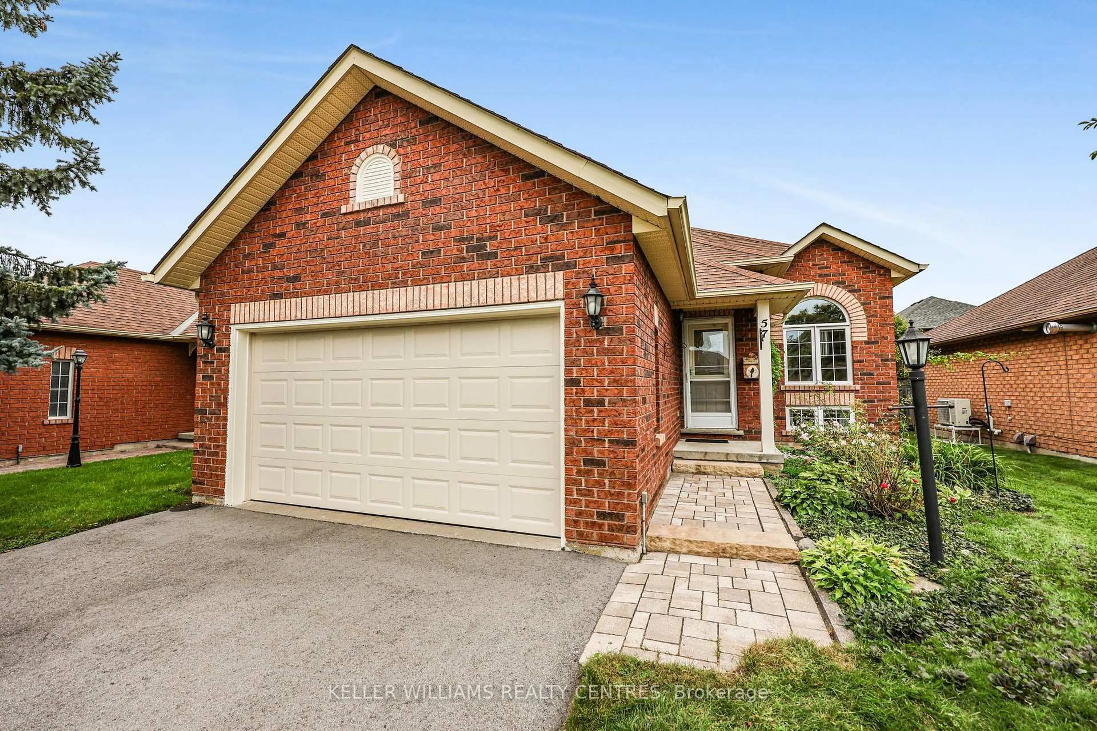 Home with brick exterior material, street for 57 Rinaldo Rd, Georgina Ontario L4P 3X9