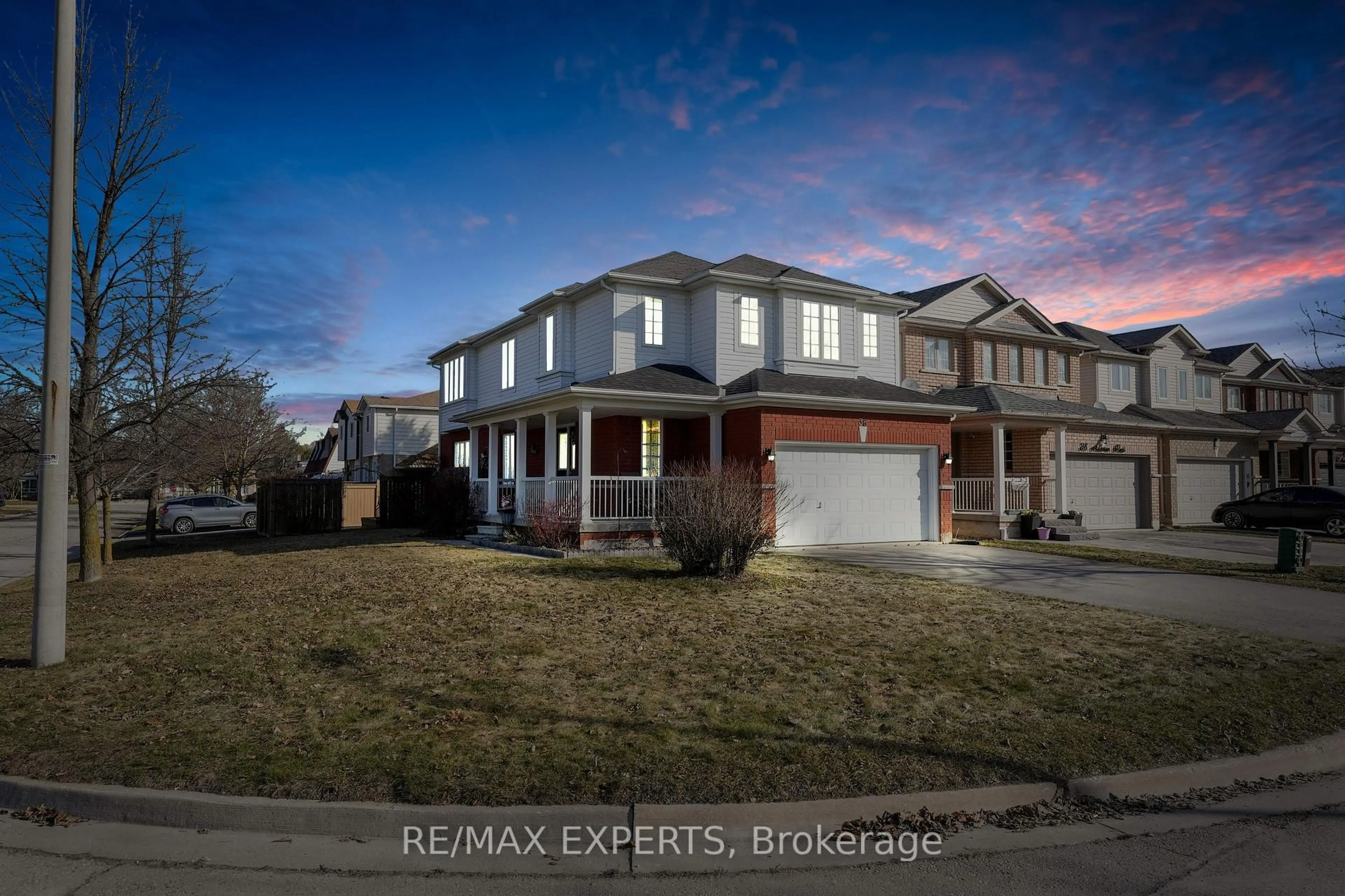 A pic from outside/outdoor area/front of a property/back of a property/a pic from drone, street for 36 Anderson Rd, New Tecumseth Ontario L9R 0A9