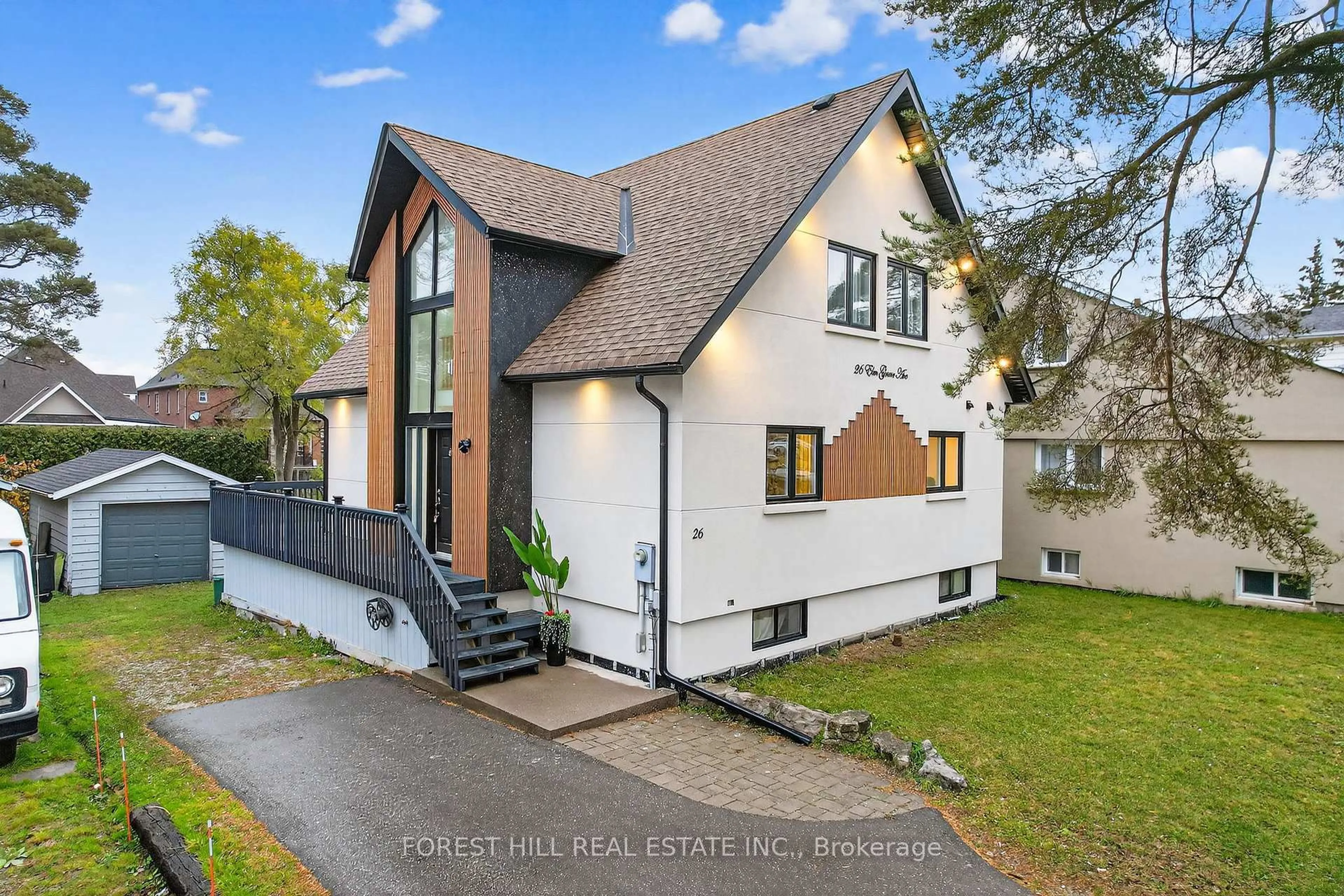 Home with brick exterior material, street for 26 Elm Grove Ave, Richmond Hill Ontario L4E 2T1