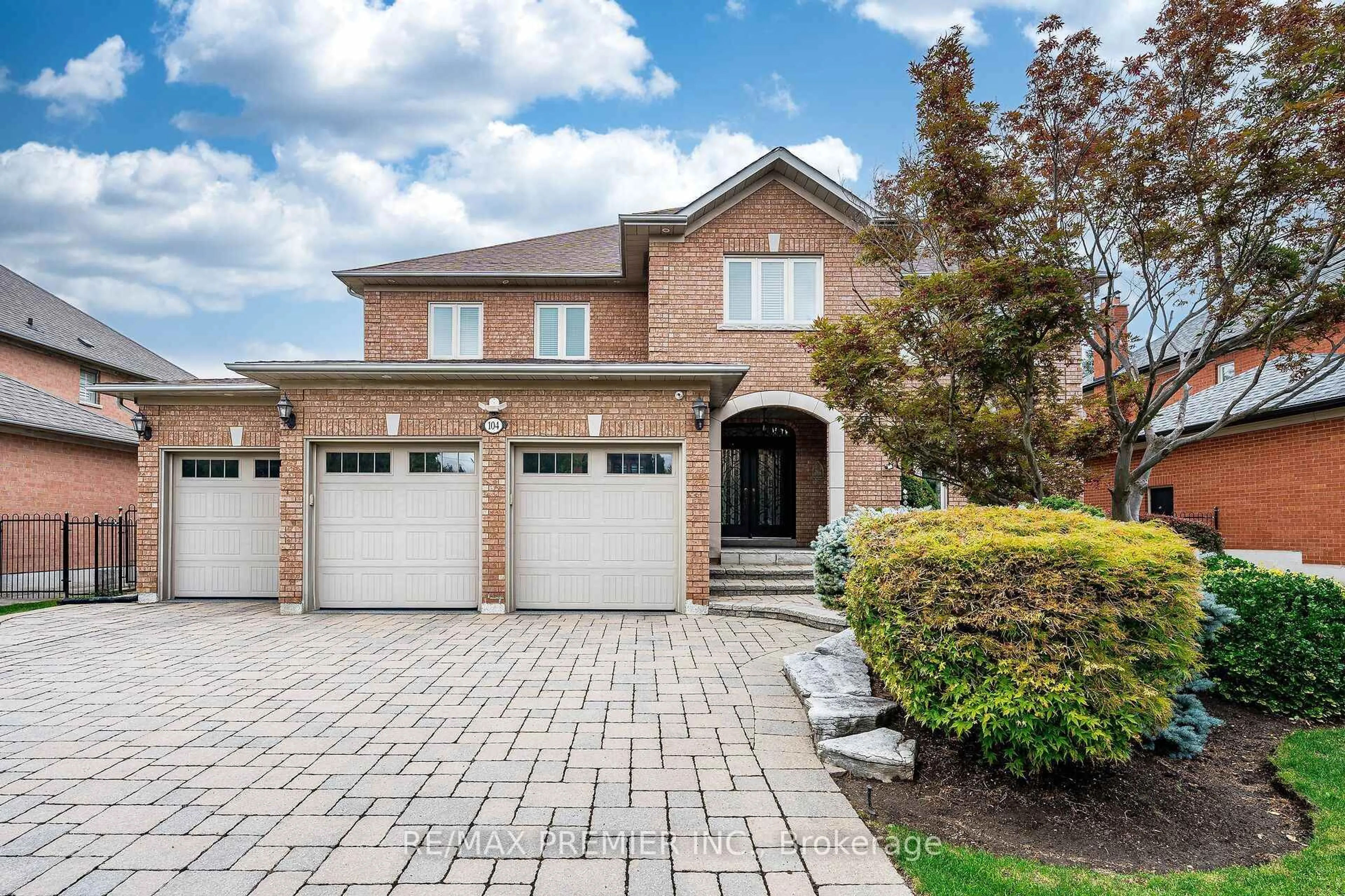Home with brick exterior material, street for 104 Cartwright Blvd, Vaughan Ontario L4L 8J8