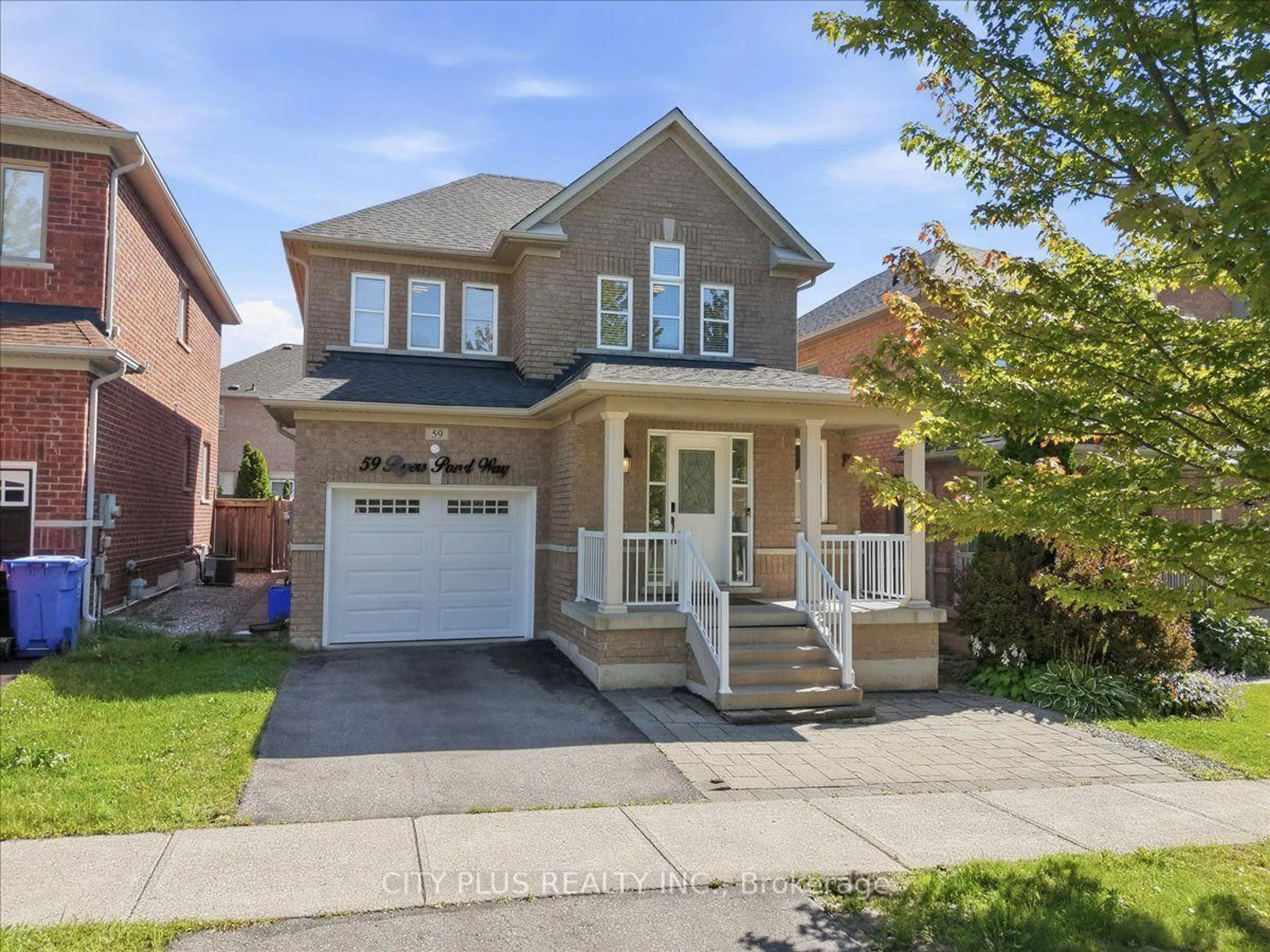 Home with brick exterior material, street for 59 Byers Pond Way, Whitchurch-Stouffville Ontario L4A 0R4