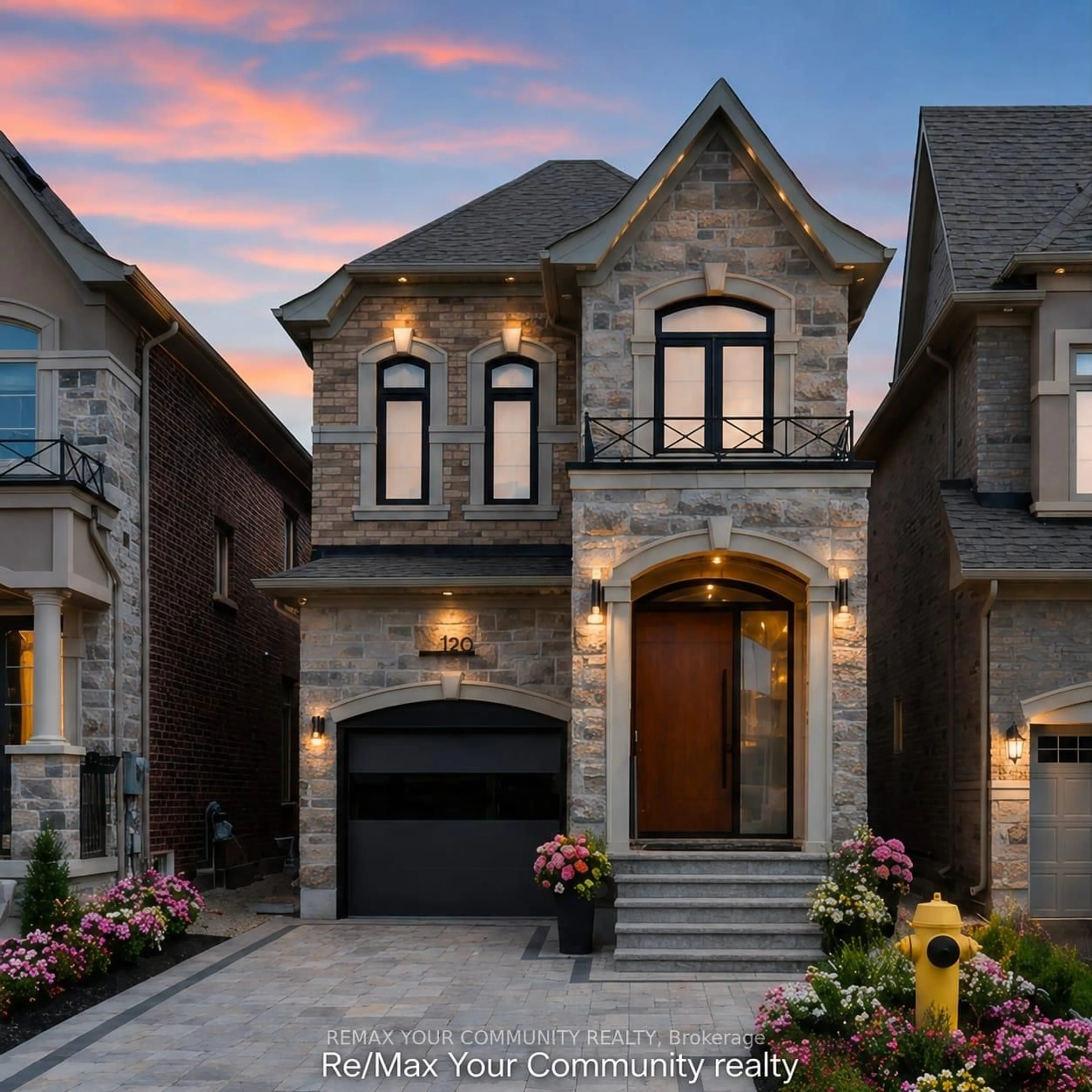 Home with brick exterior material, street for 120 Hatton Garden Rd, Vaughan Ontario L4H 3P9