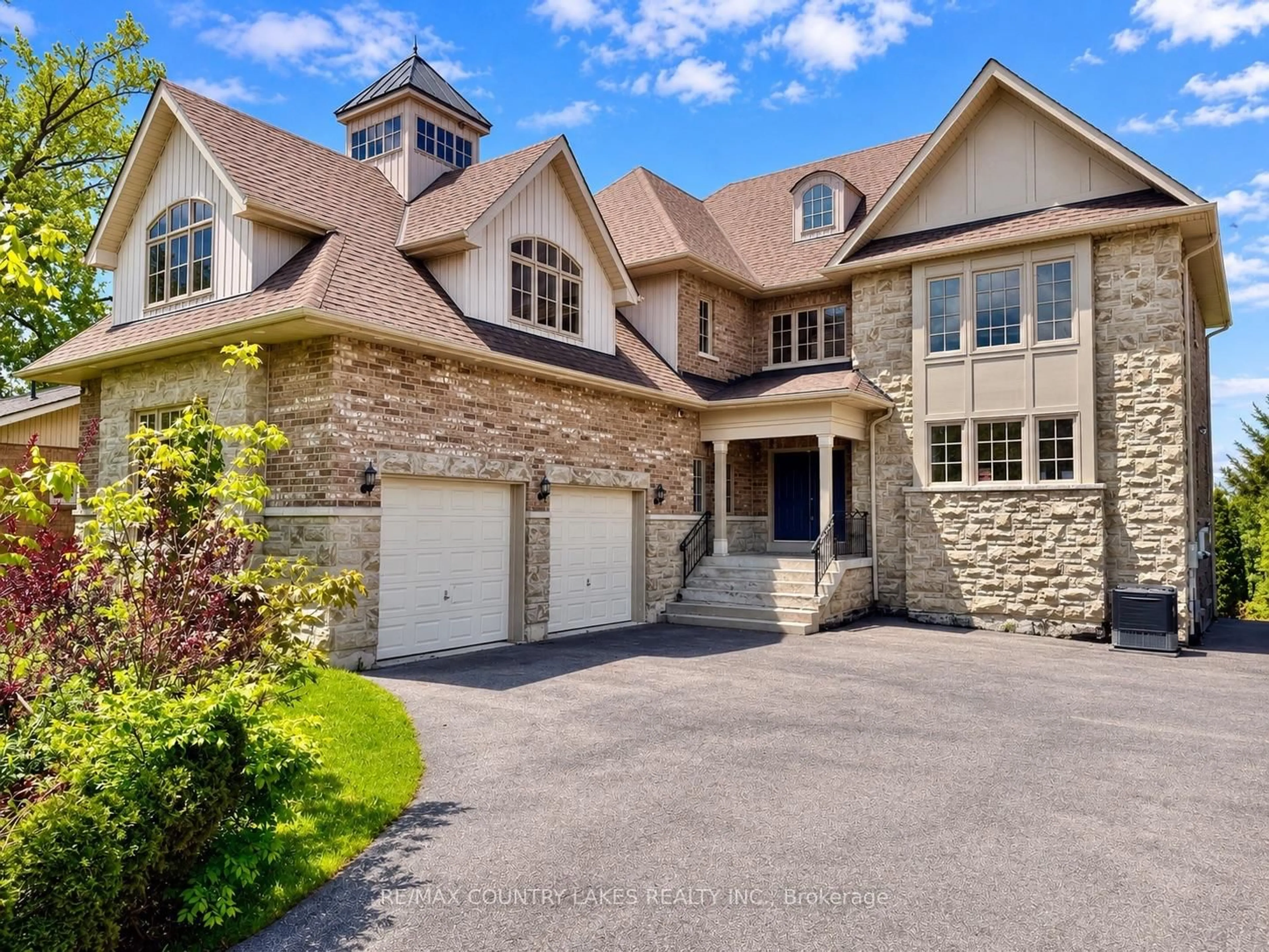 Home with brick exterior material, street for 25630 Maple Beach Rd, Brock Ontario L0K 1A0