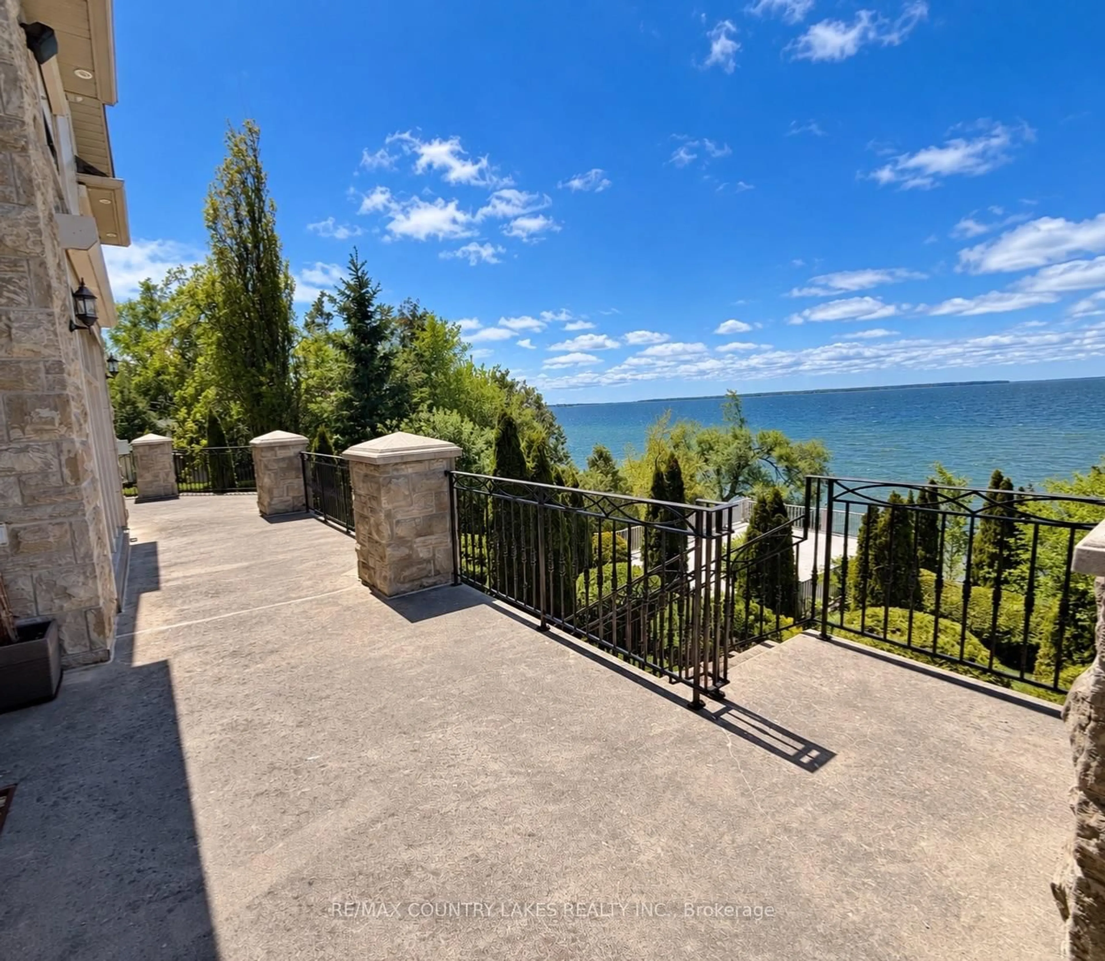 A pic from outside/outdoor area/front of a property/back of a property/a pic from drone, water/lake/river/ocean view for 25630 Maple Beach Rd, Brock Ontario L0K 1A0
