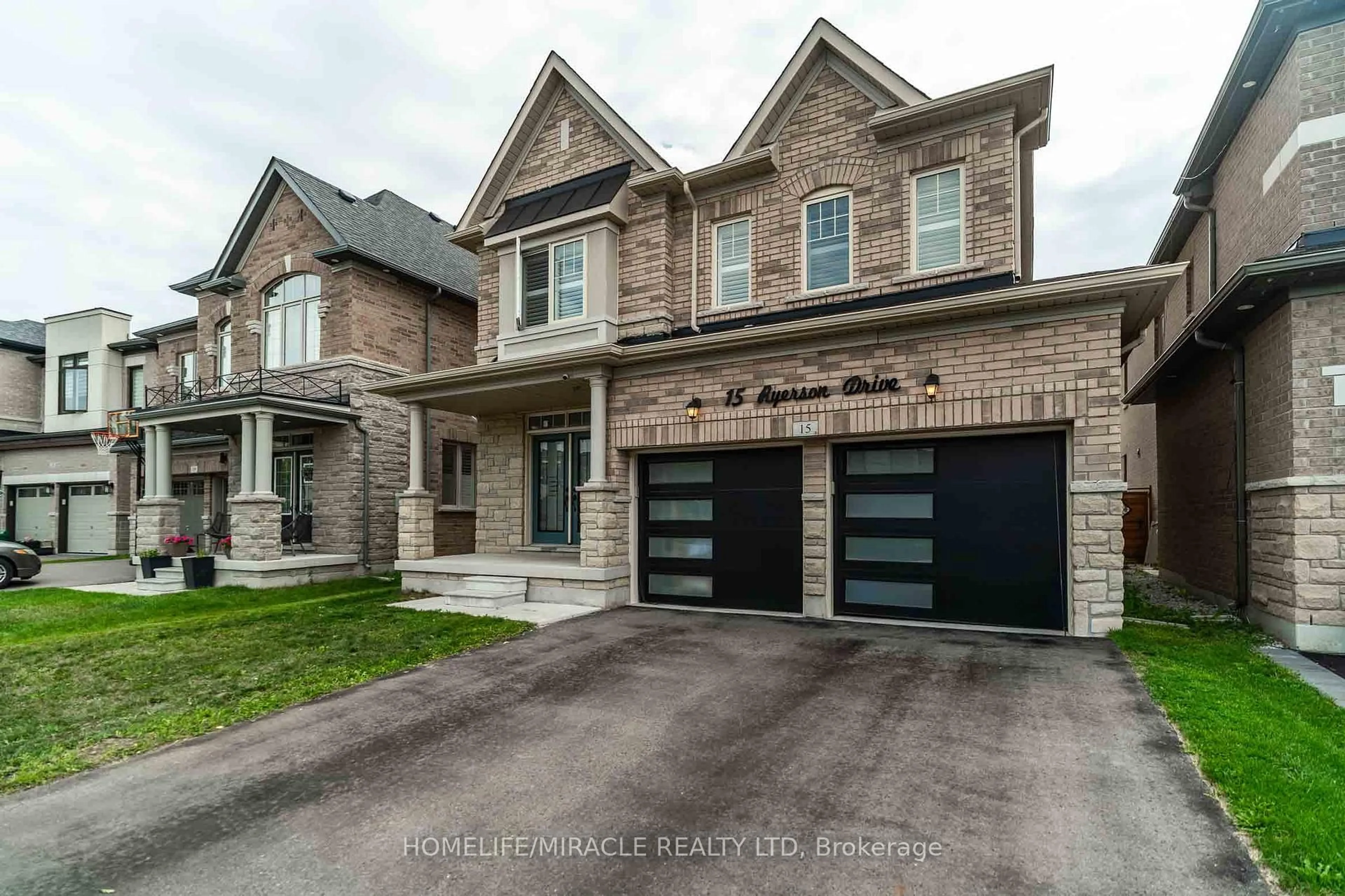 Home with brick exterior material, street for 15 Ryerson Dr, Vaughan Ontario L4H 4L5