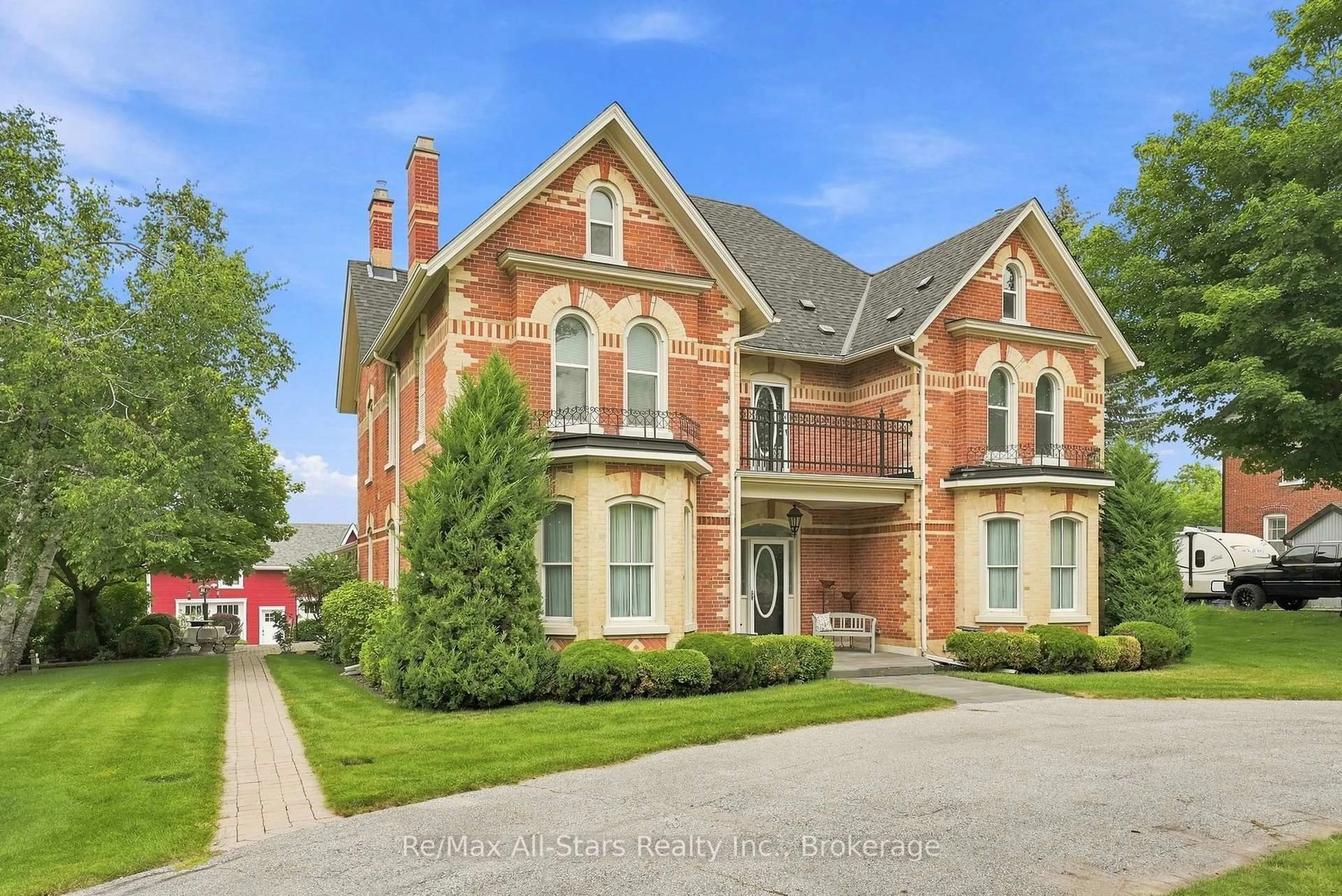 Home with brick exterior material, street for 122 Cameron St, Brock Ontario L0E 1E0