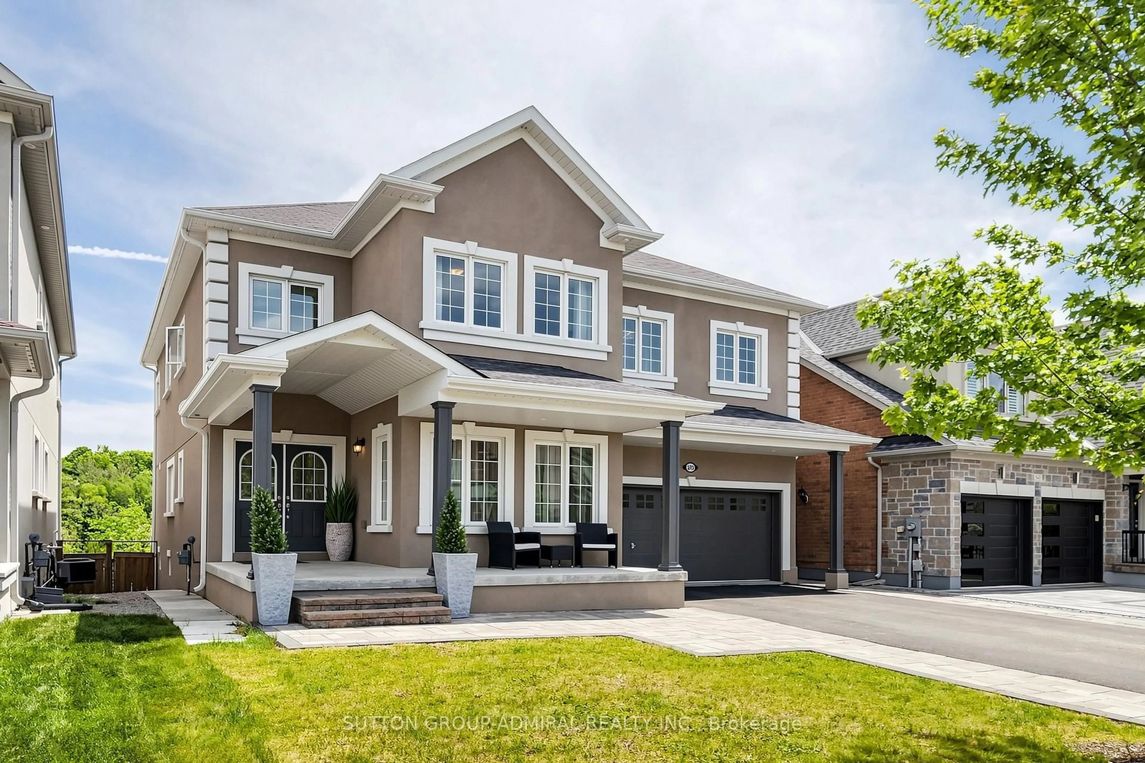 Home with brick exterior material, street for 545 Clifford Perry Pl, Newmarket Ontario L3X 0J1