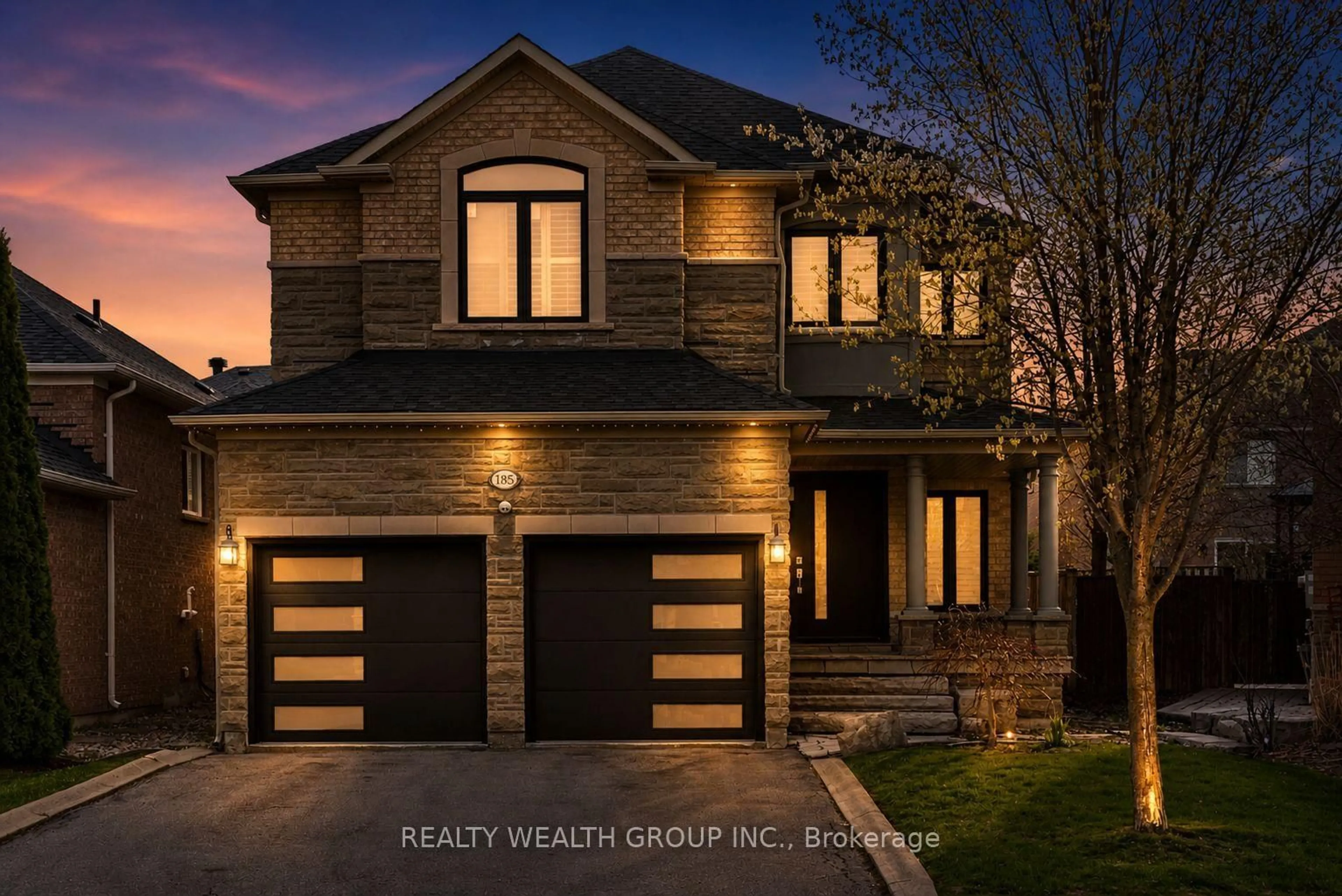 Home with brick exterior material, street for 185 Regency View Hts, Vaughan Ontario L6A 3V3