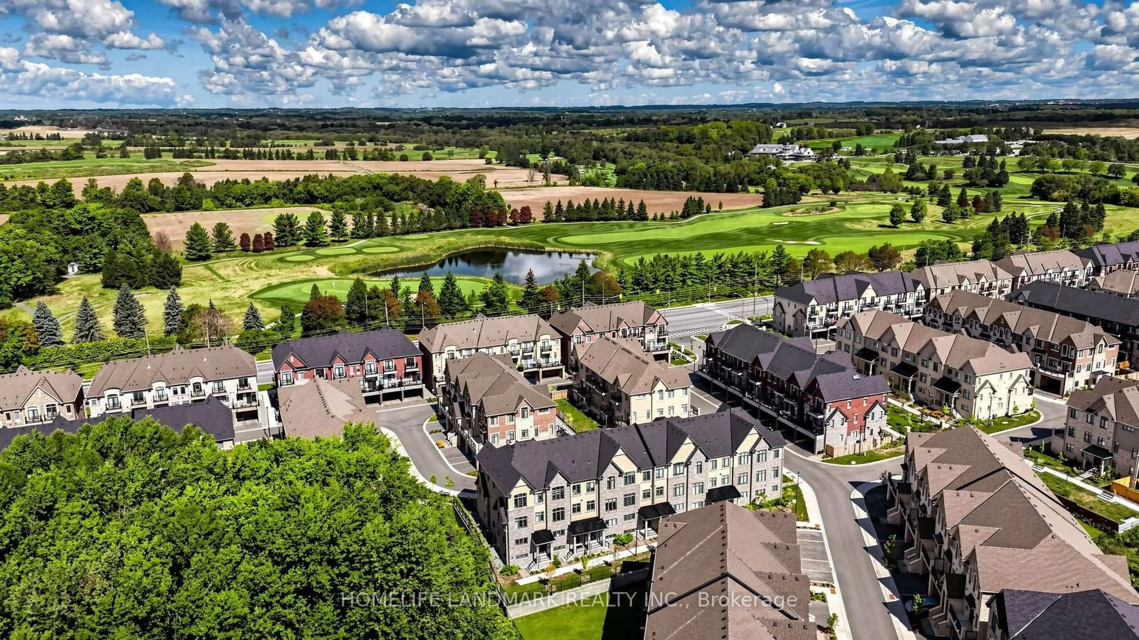A pic from outside/outdoor area/front of a property/back of a property/a pic from drone, unknown for 18 Gardenders Lane, Markham Ontario L6C 3L5