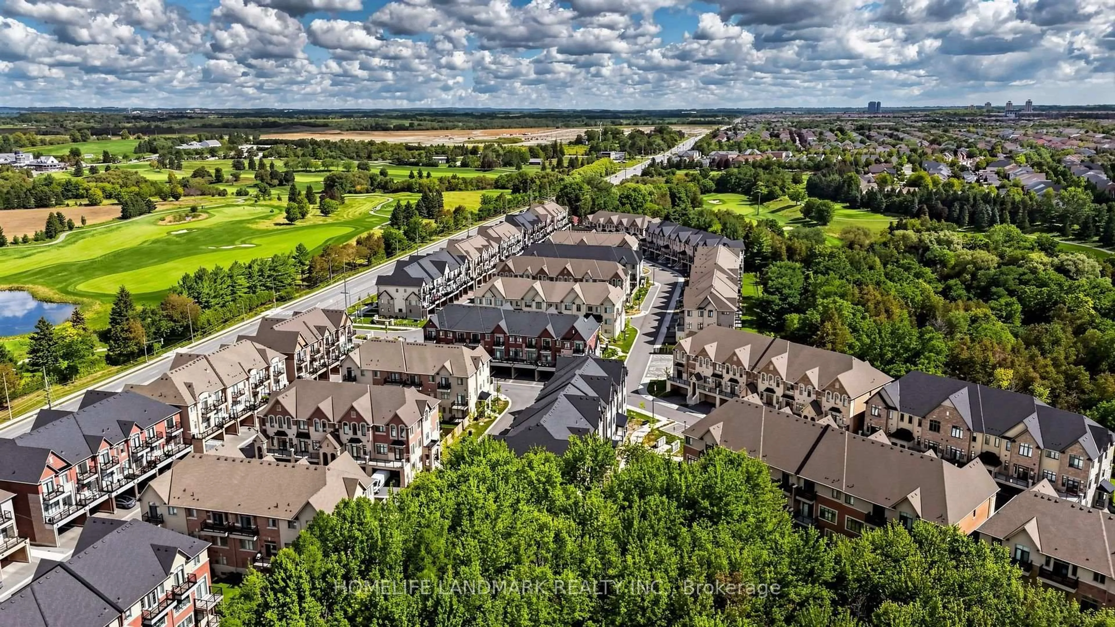 A pic from outside/outdoor area/front of a property/back of a property/a pic from drone, unknown for 18 Gardenders Lane, Markham Ontario L6C 3L5