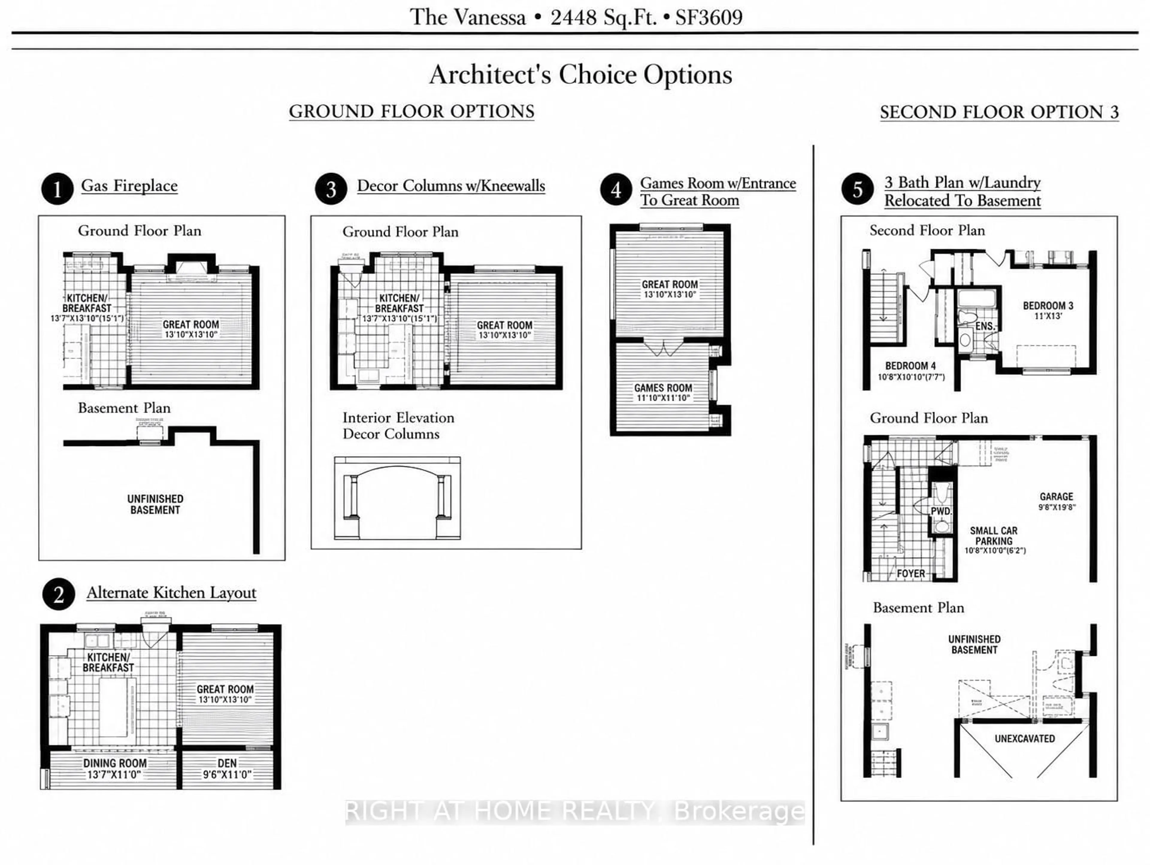 Floor plan for 171 Thomas Phillips Dr, Aurora Ontario L4G 0X9
