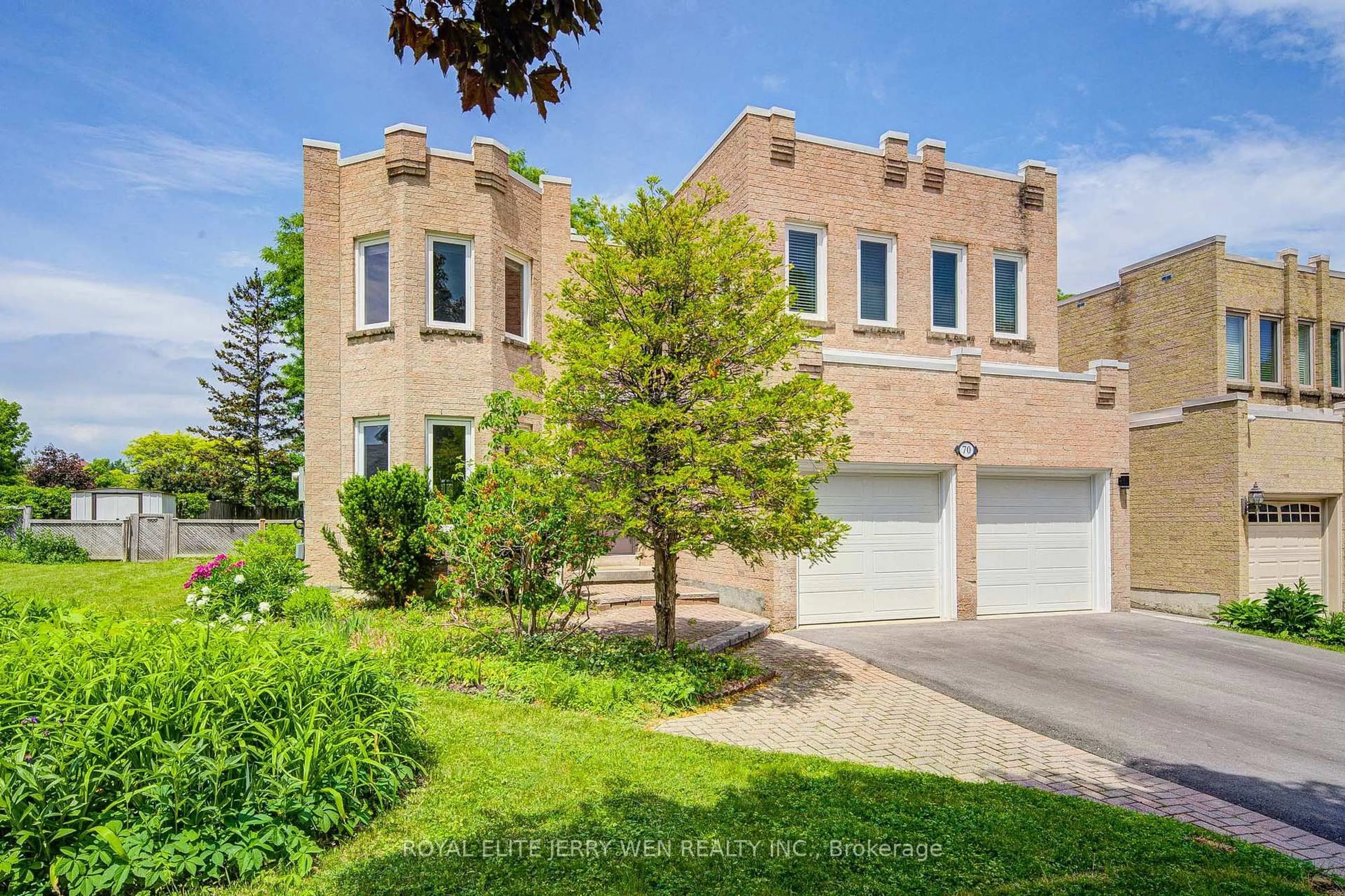 Home with brick exterior material, street for 70 Bronte Rd, Markham Ontario L3T 7J4