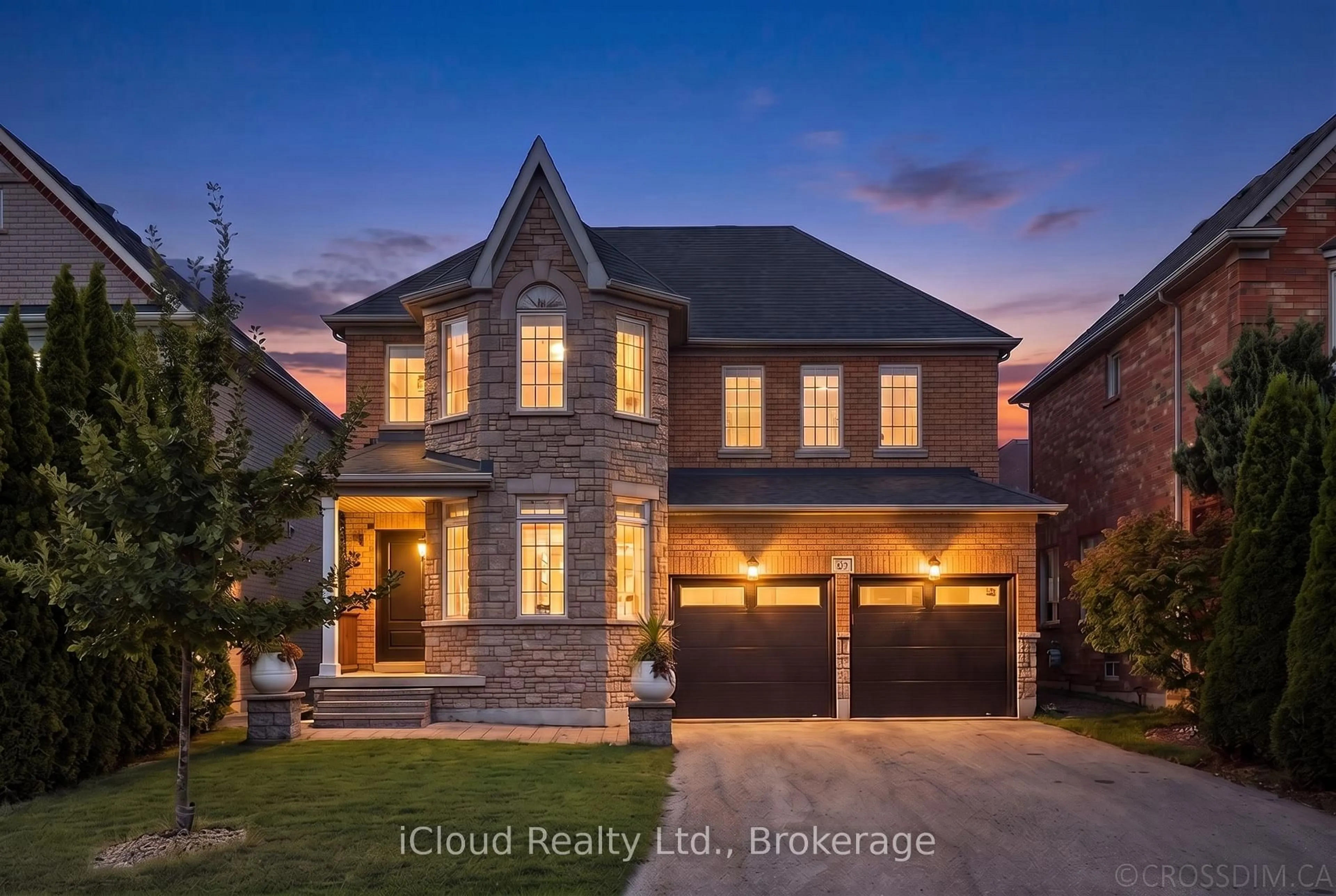Home with brick exterior material, street for 60 Tuscana Blvd, Vaughan Ontario L4K 5J5