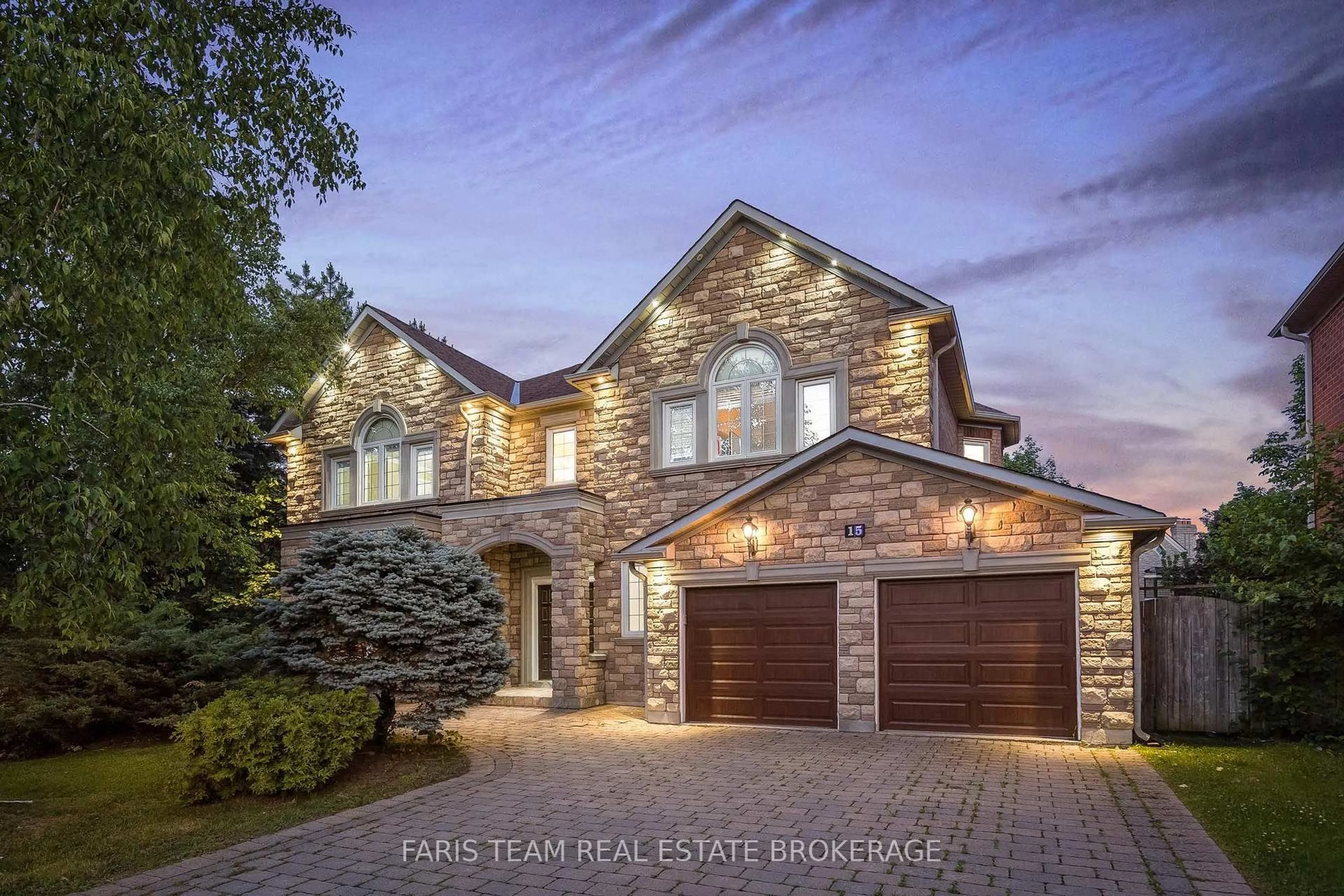 Home with brick exterior material, street for 15 Clarendon Dr, Richmond Hill Ontario L4B 2Z4