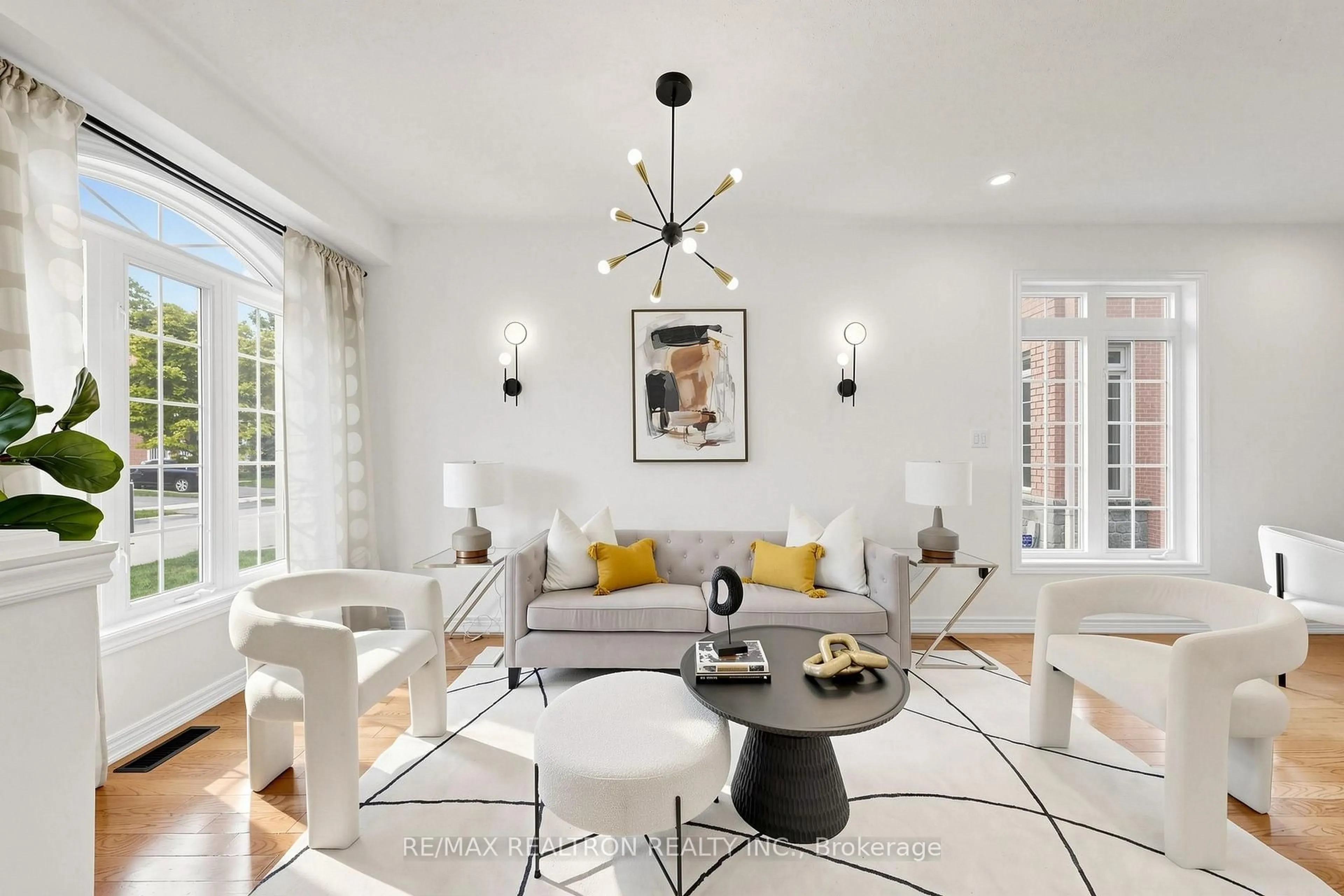 Living room with furniture, unknown for 59 Dewpoint Rd, Vaughan Ontario L4J 9E1