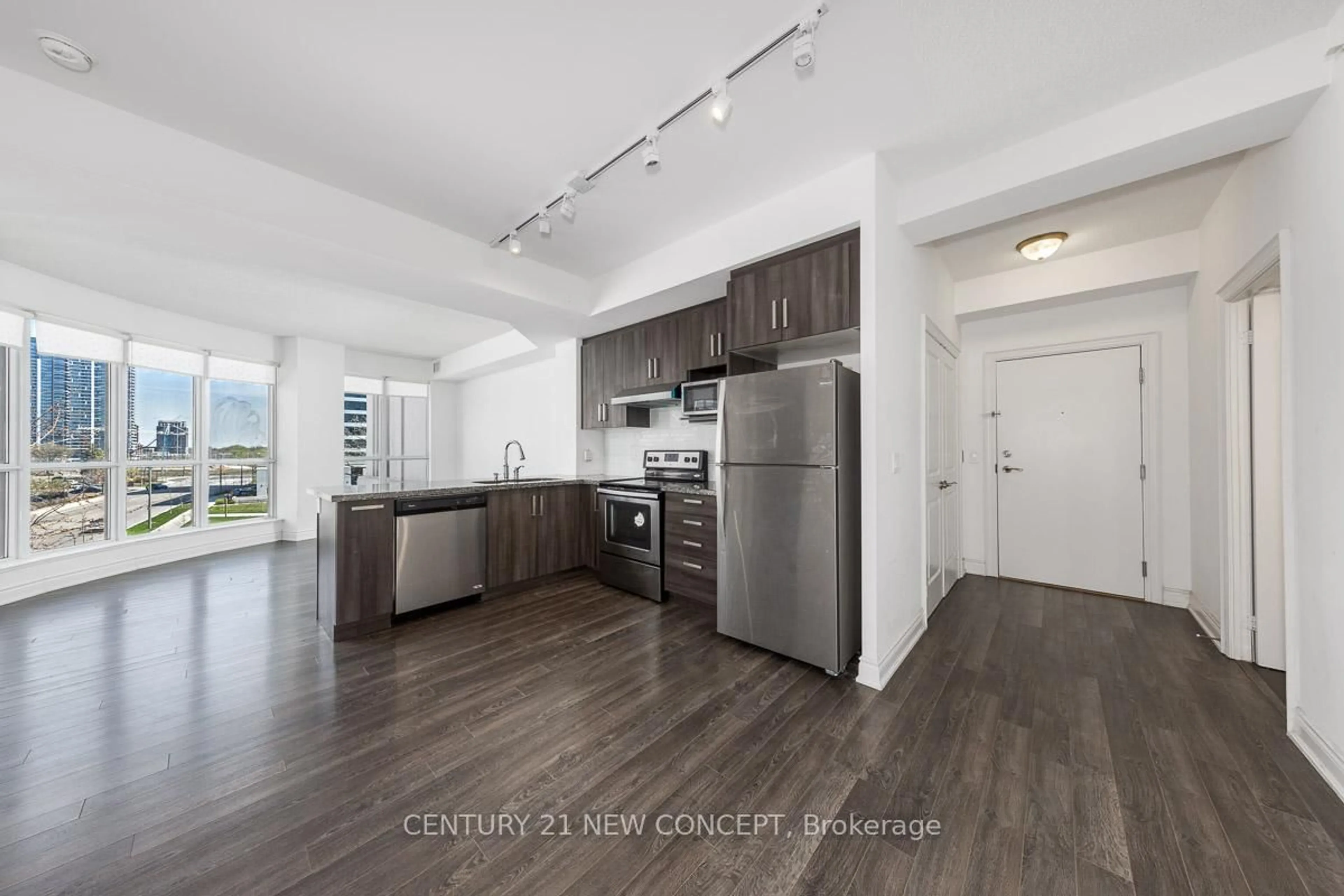 Open concept kitchen, unknown for 33 clegg Rd #311, Markham Ontario L6G 0B2
