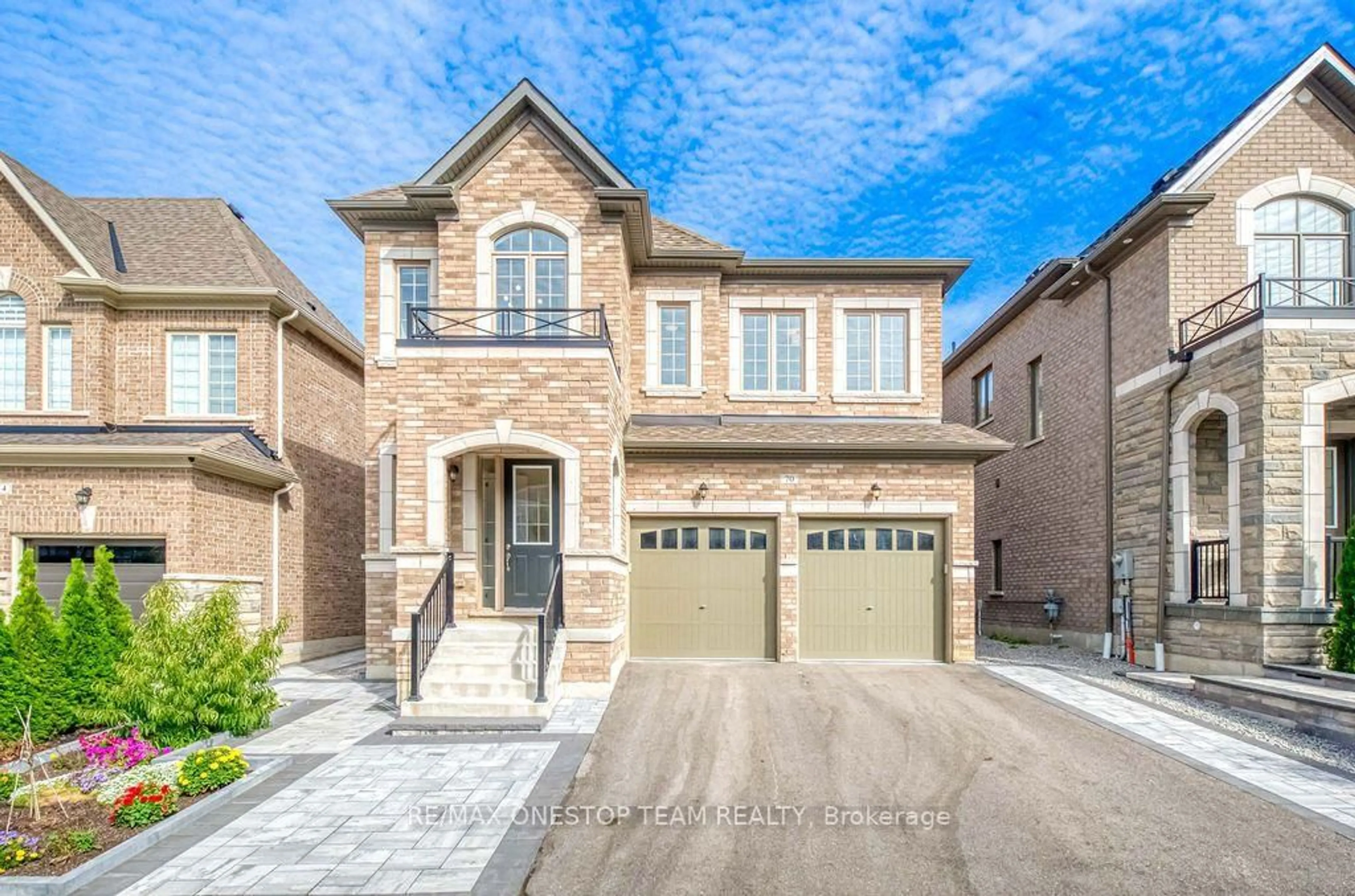 Home with brick exterior material, street for 70 Madoc Pl, Vaughan Ontario L4H 3W3