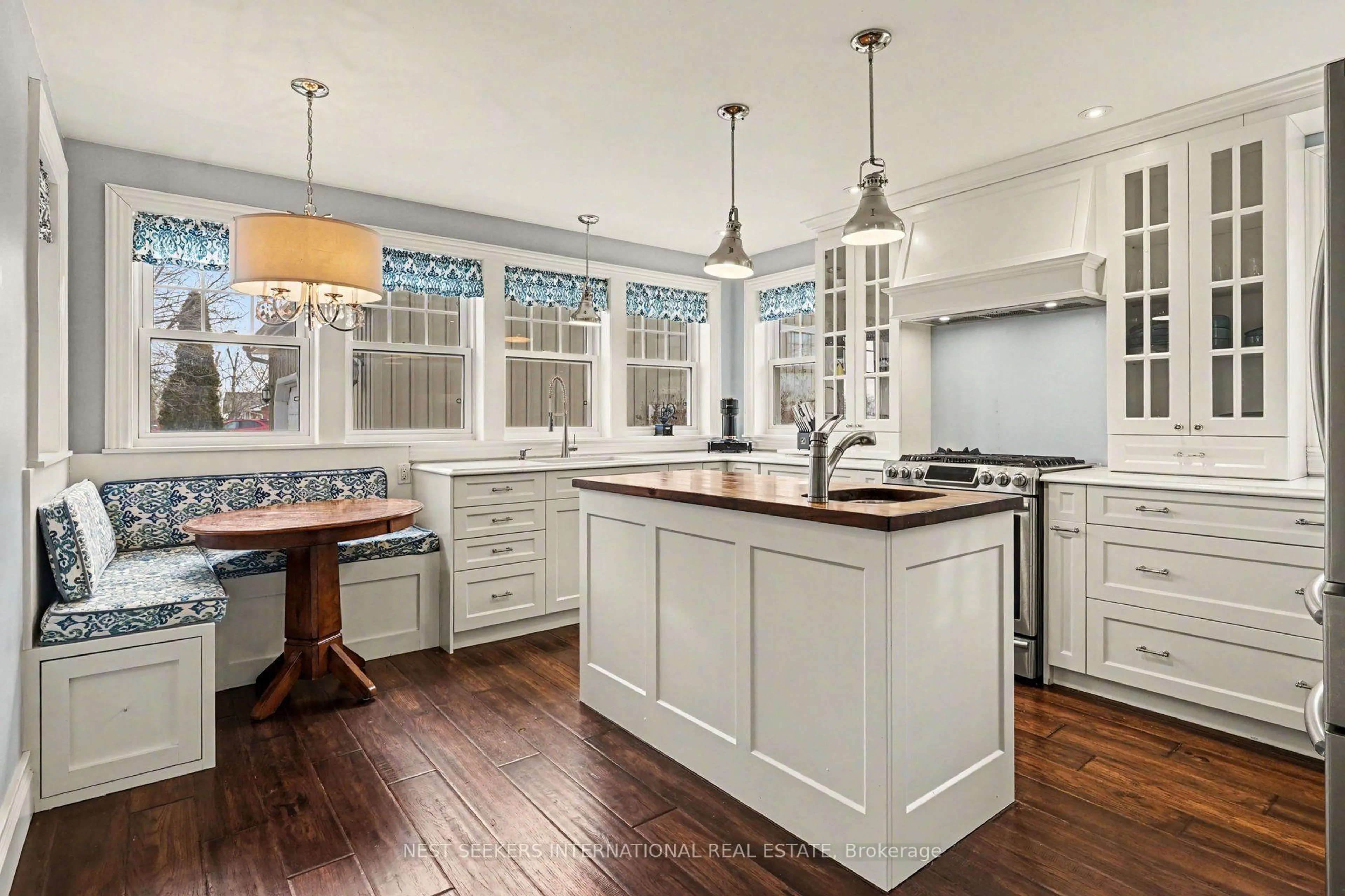 Open concept kitchen, ceramic/tile floor for 1210 Concession 11 Rd, Brock Ontario L0E 1E0