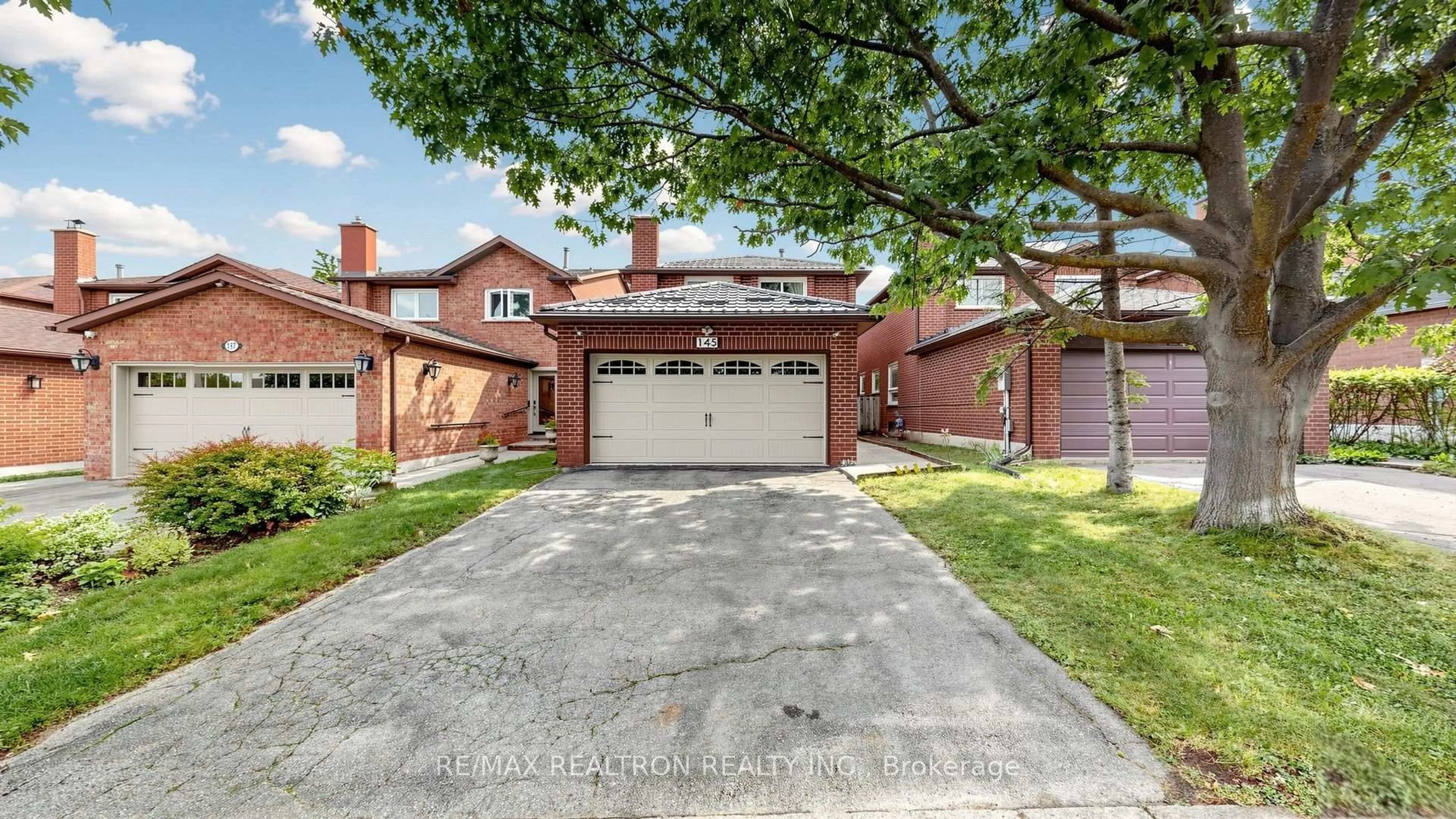 Home with brick exterior material, street for 145 Campbell Ave, Vaughan Ontario L4J 4Z7