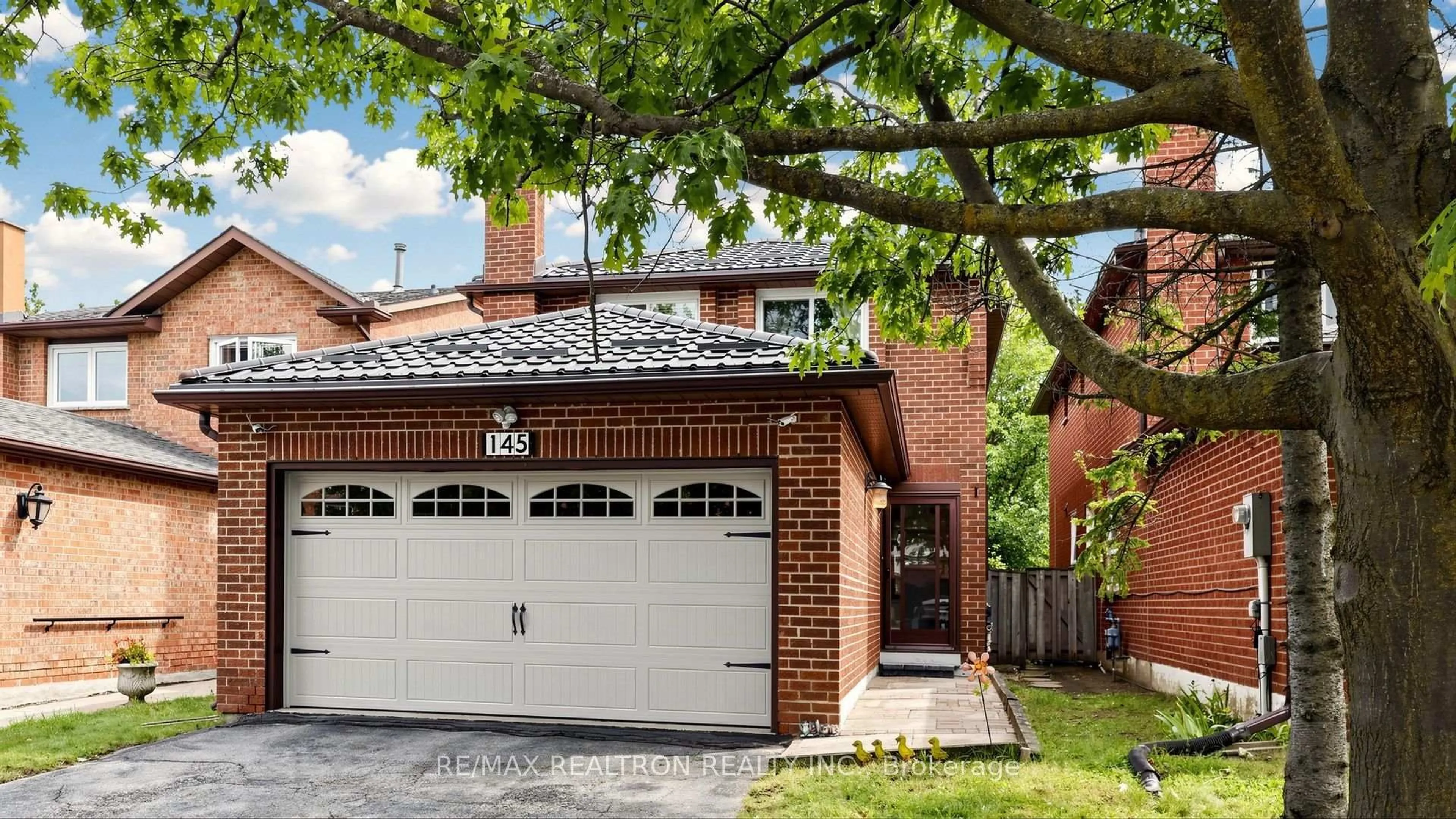 Home with brick exterior material, street for 145 Campbell Ave, Vaughan Ontario L4J 4Z7