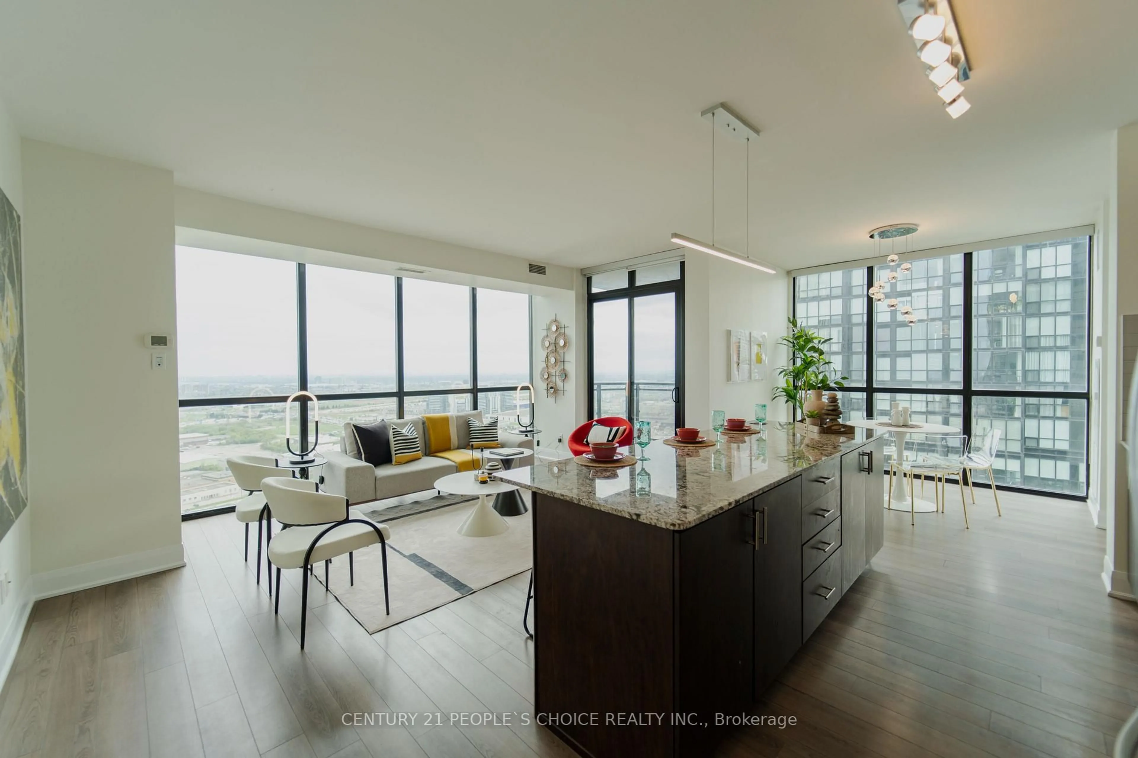 Open concept kitchen, unknown for 2900 Highway 7 Rd #2803, Vaughan Ontario L4K 0G3