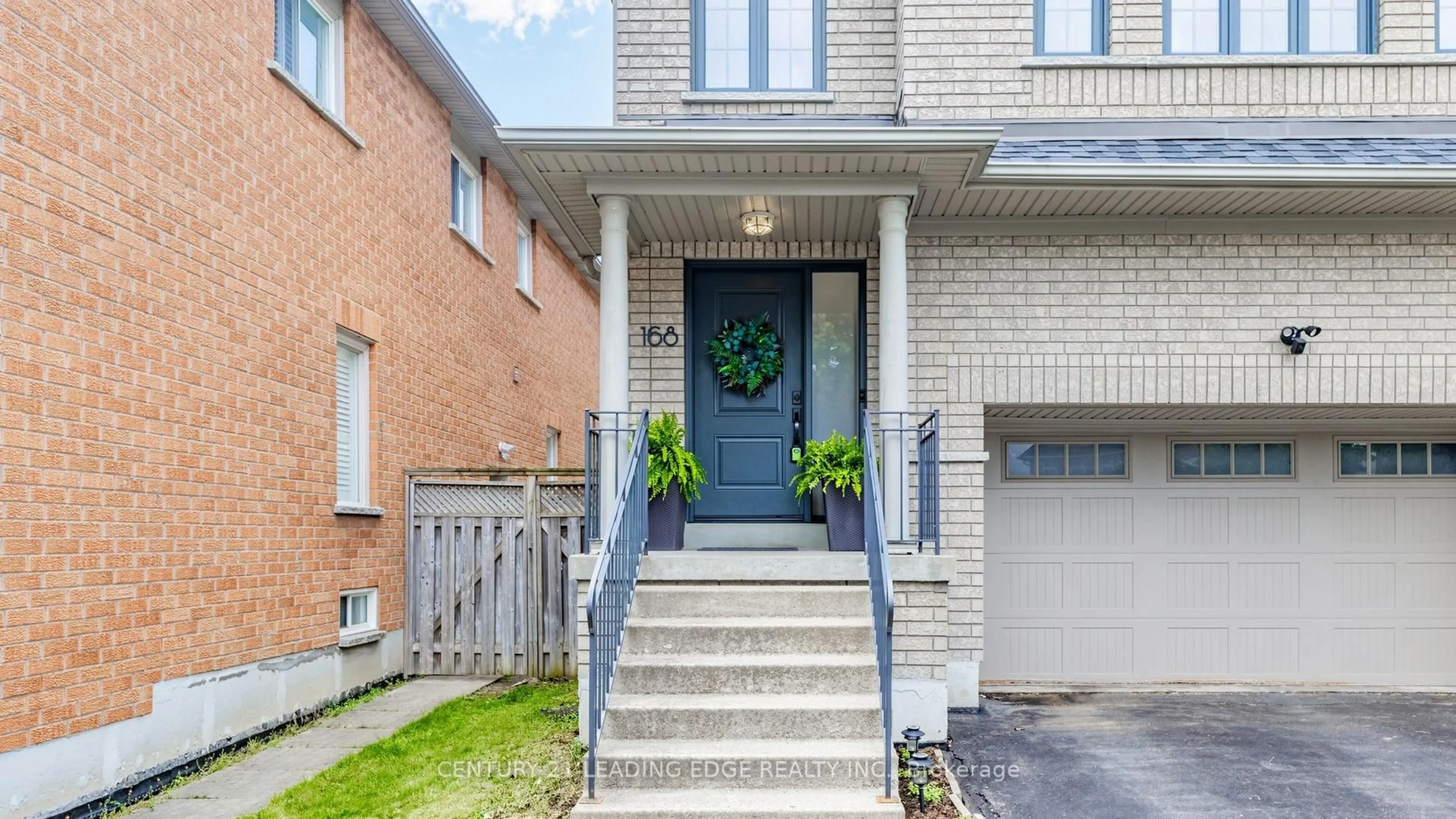 Home with brick exterior material, street for 168 Valentina Dr, Markham Ontario L3R 4R8
