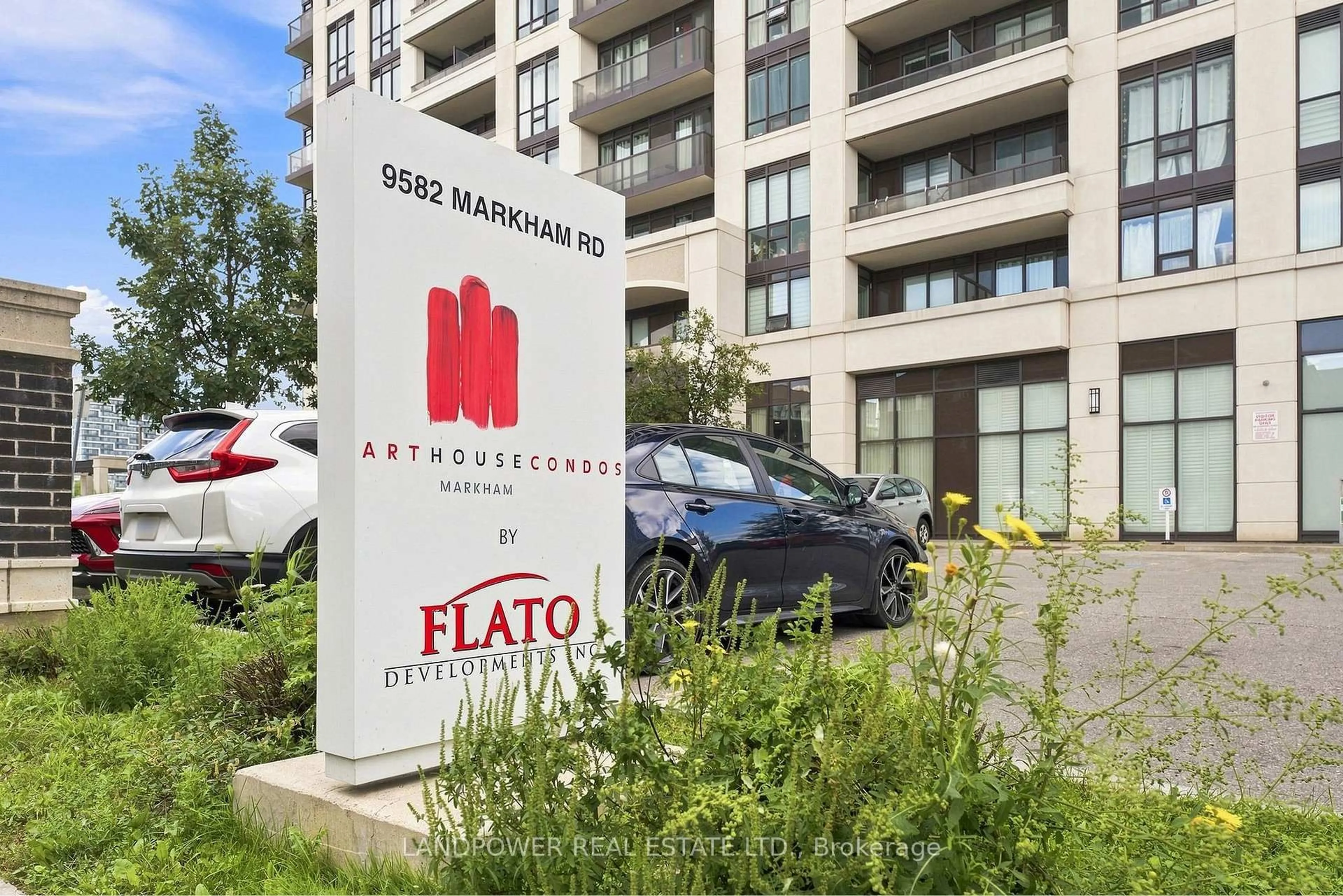 Patio, street for 9582 Markham Rd #PH02, Markham Ontario L6E 0T5