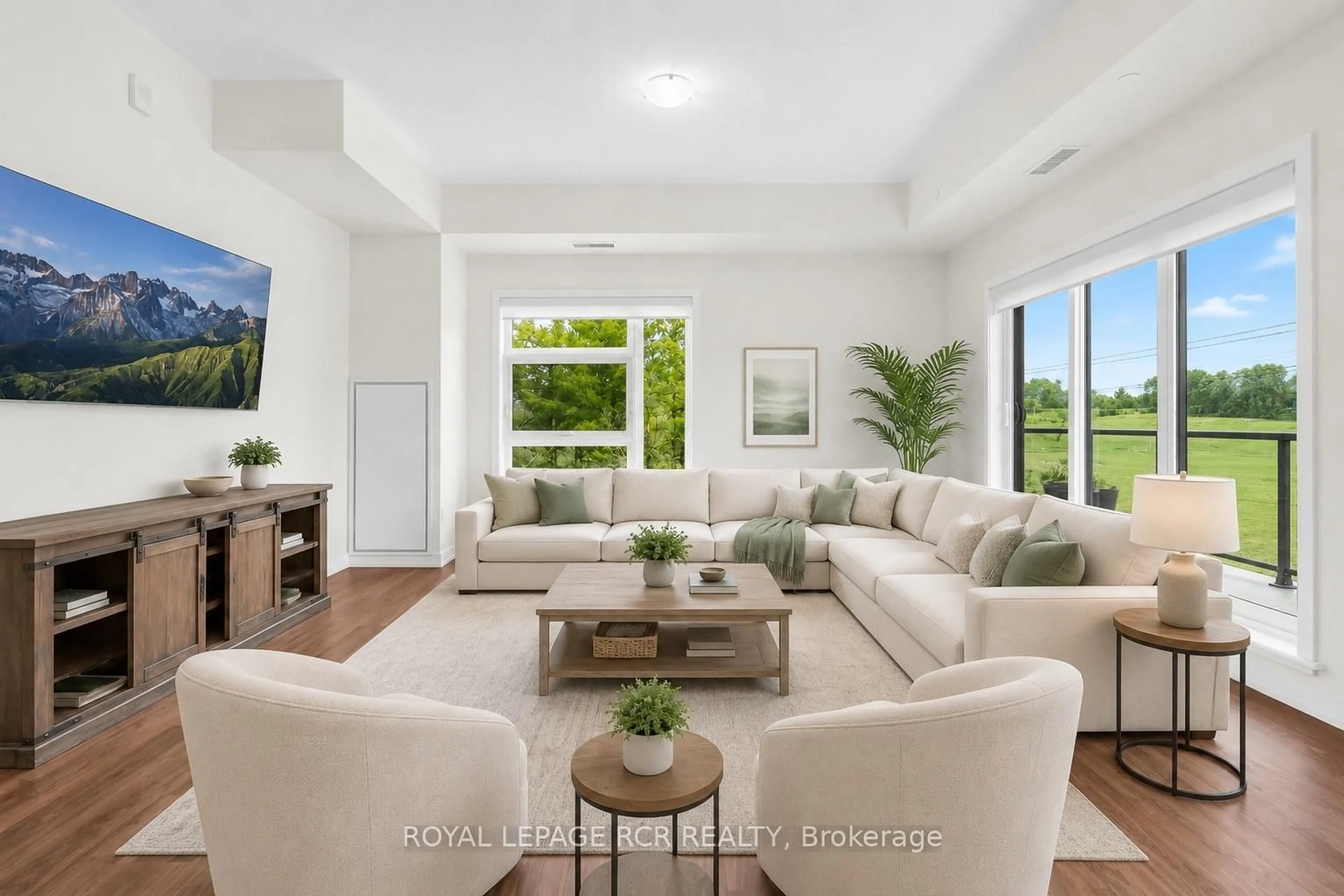 Living room with furniture, unknown for 555 William Graham Dr #413, Aurora Ontario L4G 3H9
