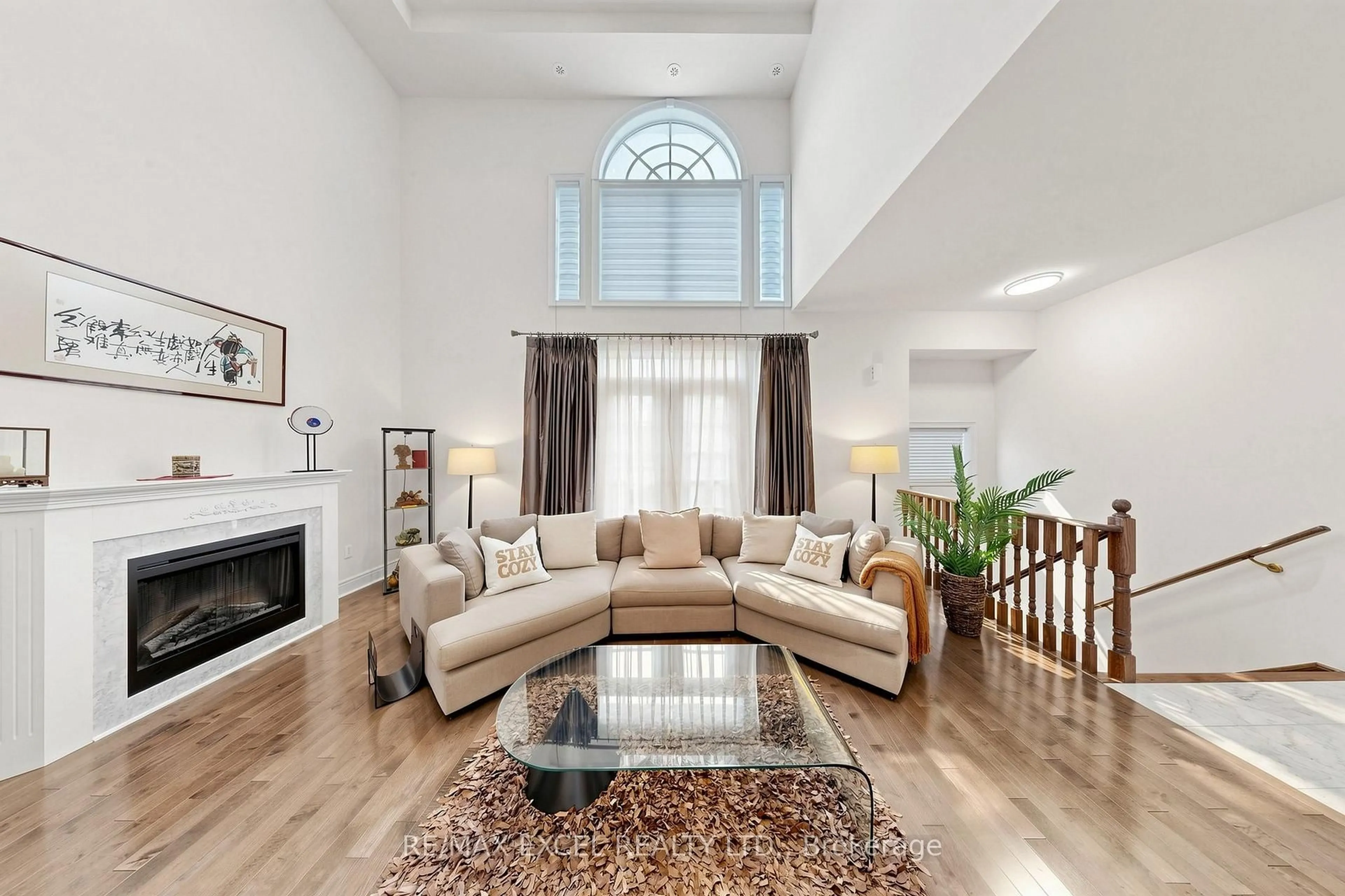 Living room with furniture, unknown for 25 Lord Durham Rd, Markham Ontario L6G 0C2