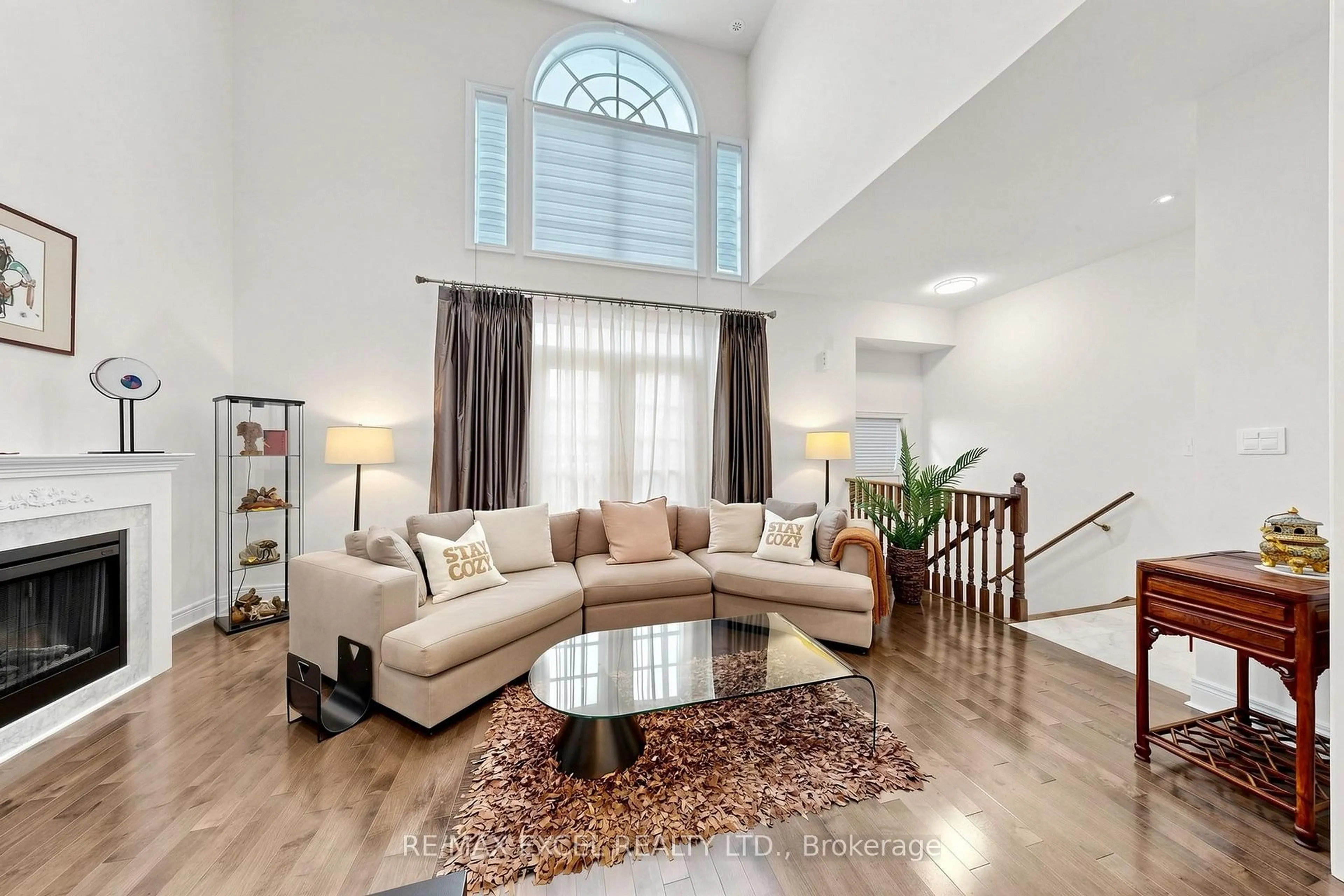 Living room with furniture, unknown for 25 Lord Durham Rd, Markham Ontario L6G 0C2