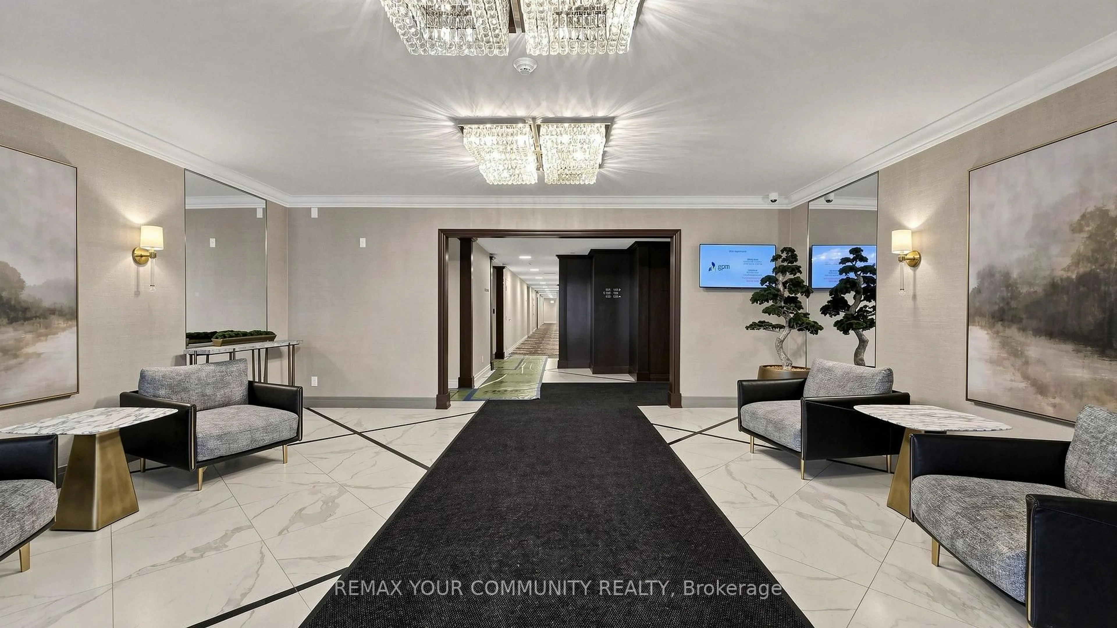 Lobby for 33 Wallace St #214, Vaughan Ontario L4L 9L4
