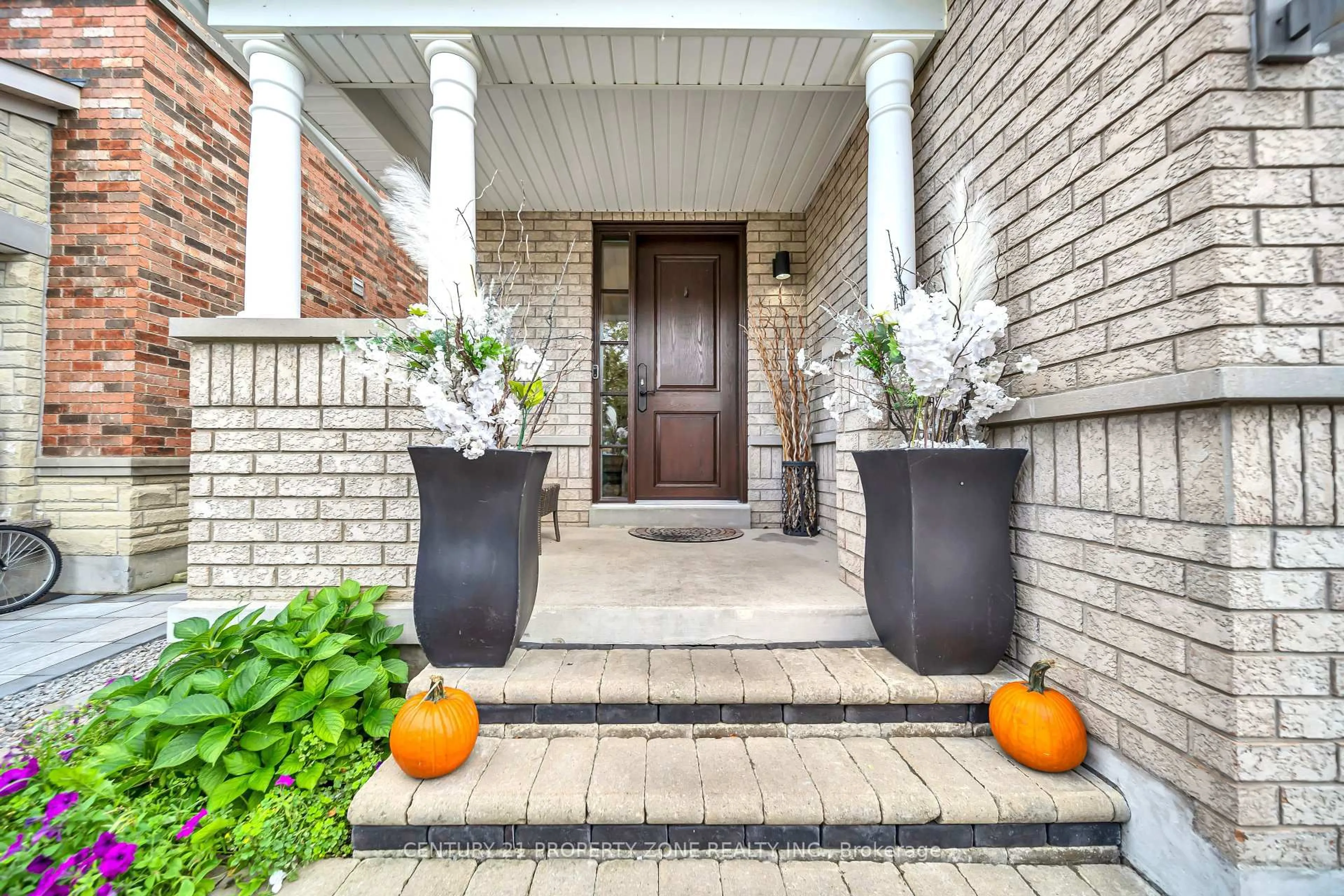 Home with brick exterior material, street for 169 Downy Emerald Dr, Bradford West Gwillimbury Ontario L3Z 0E6
