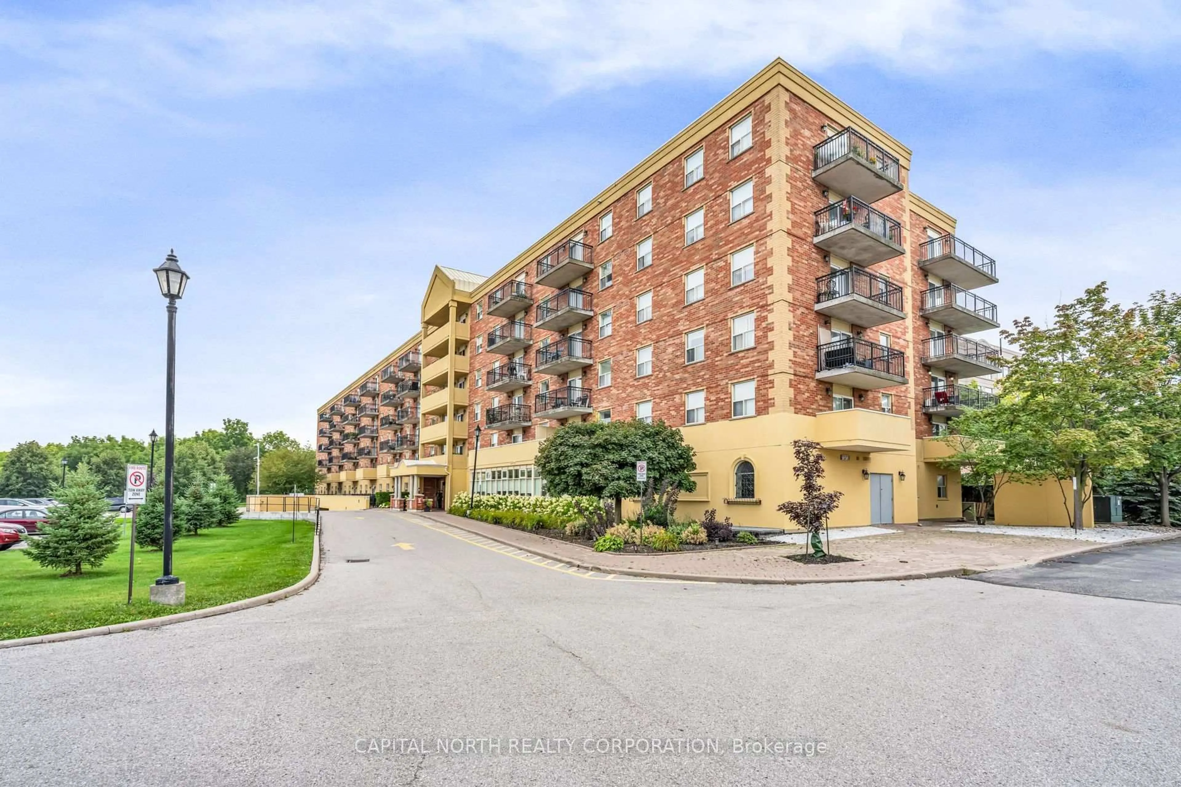 A pic from outside/outdoor area/front of a property/back of a property/a pic from drone, building for 7373 Martingrove Rd #110, Vaughan Ontario L4L 9K1