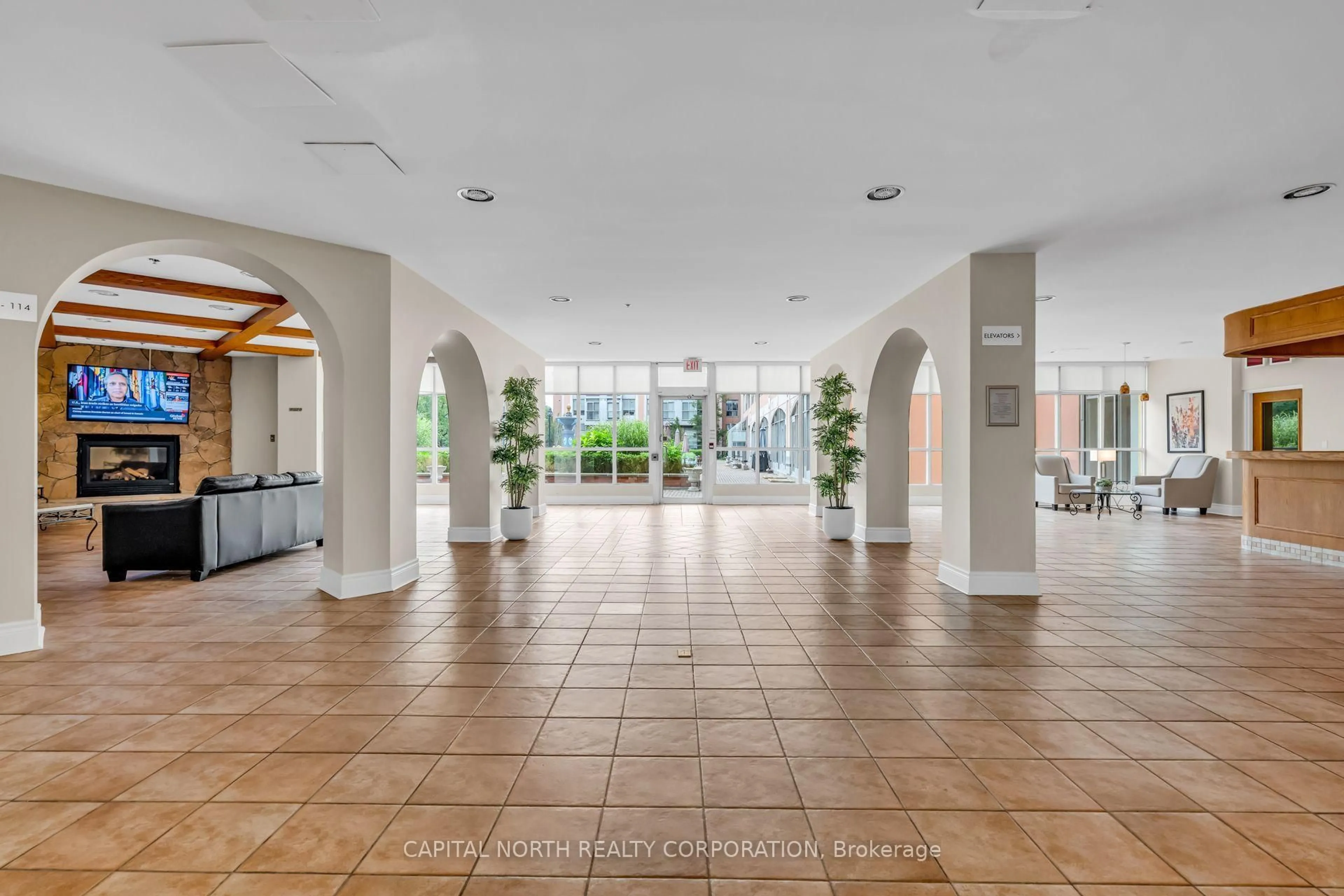 Indoor foyer for 7373 Martingrove Rd #110, Vaughan Ontario L4L 9K1