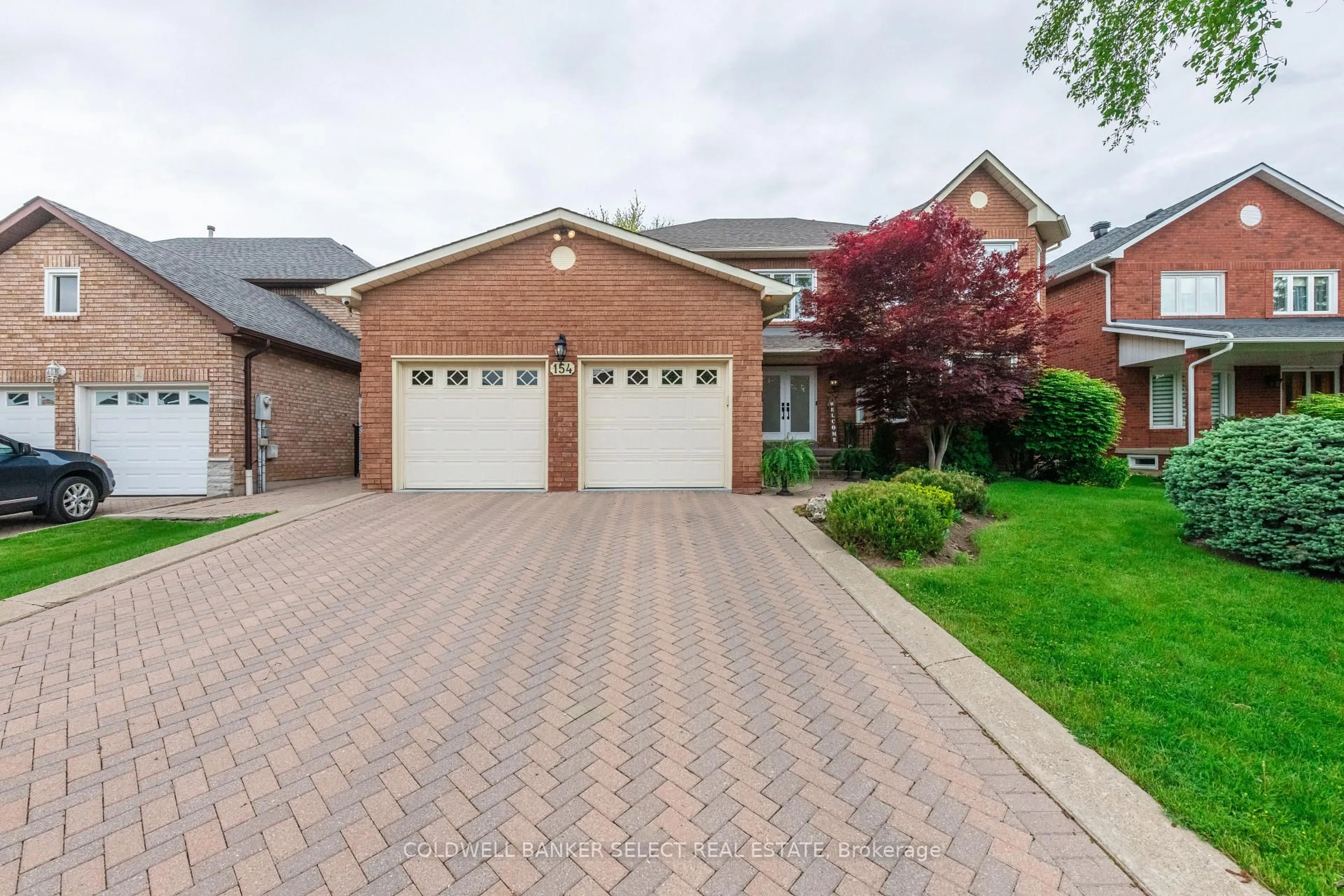 Home with brick exterior material, street for 154 Conti Cres, Vaughan Ontario L4L 6V4