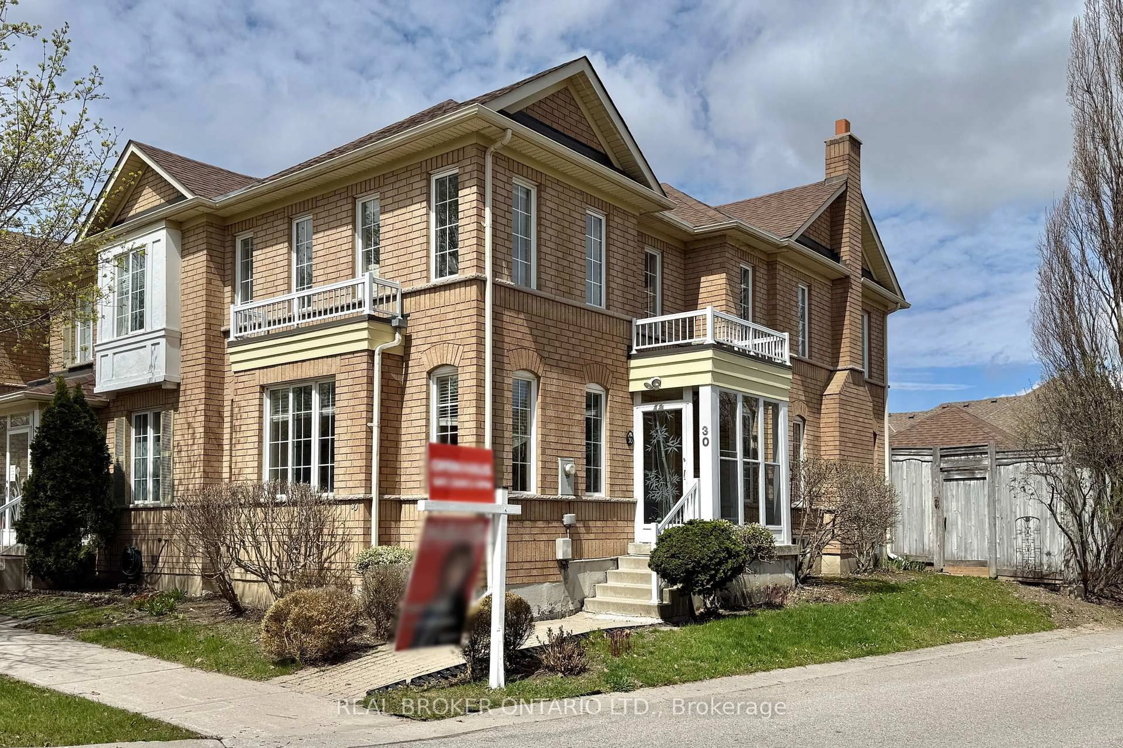 Home with brick exterior material, street for 30 Little Angel Rd, Markham Ontario L3R 4X1