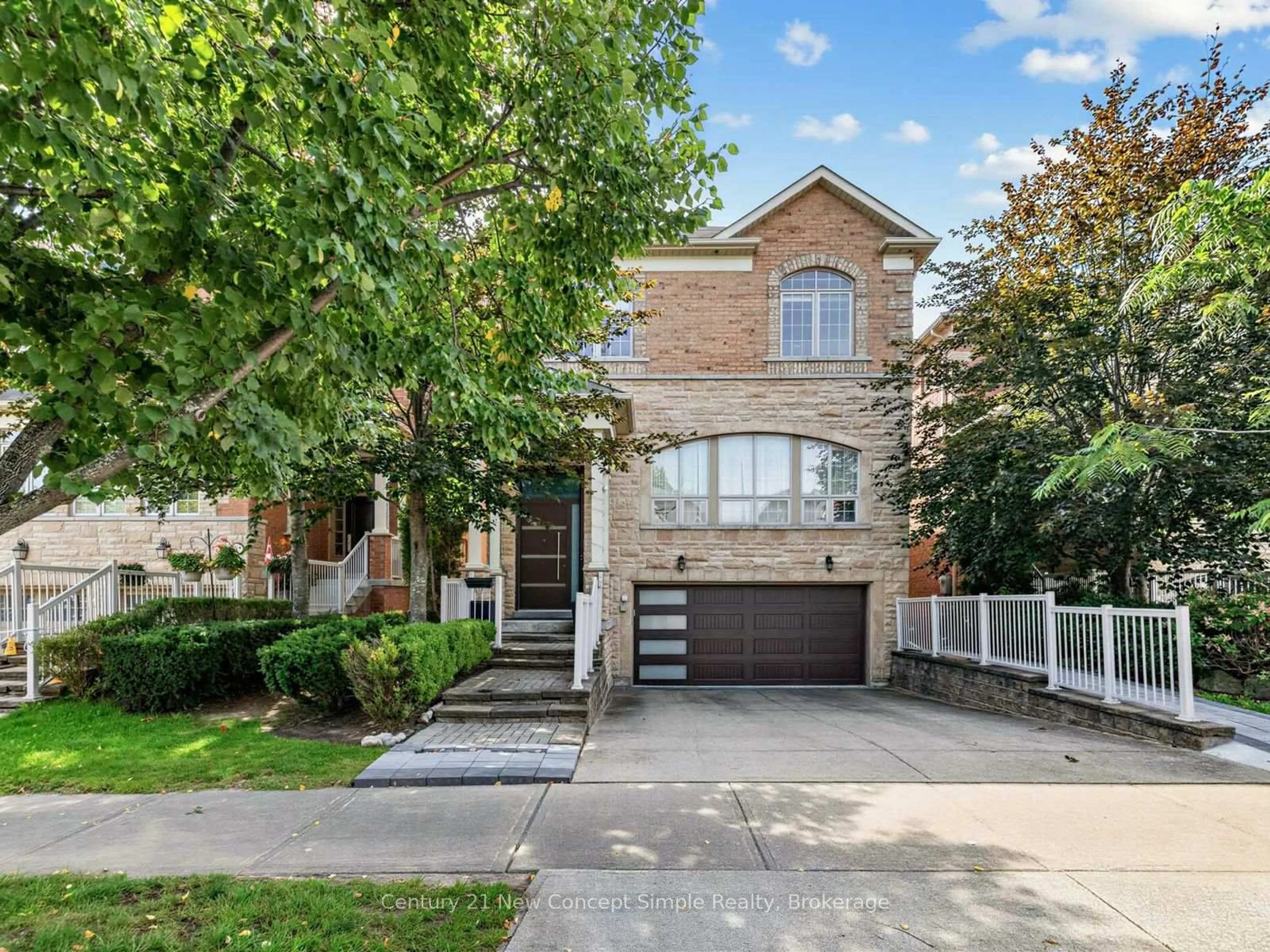 Home with brick exterior material, street for 161 Townsgate Dr, Vaughan Ontario L4J 8J5