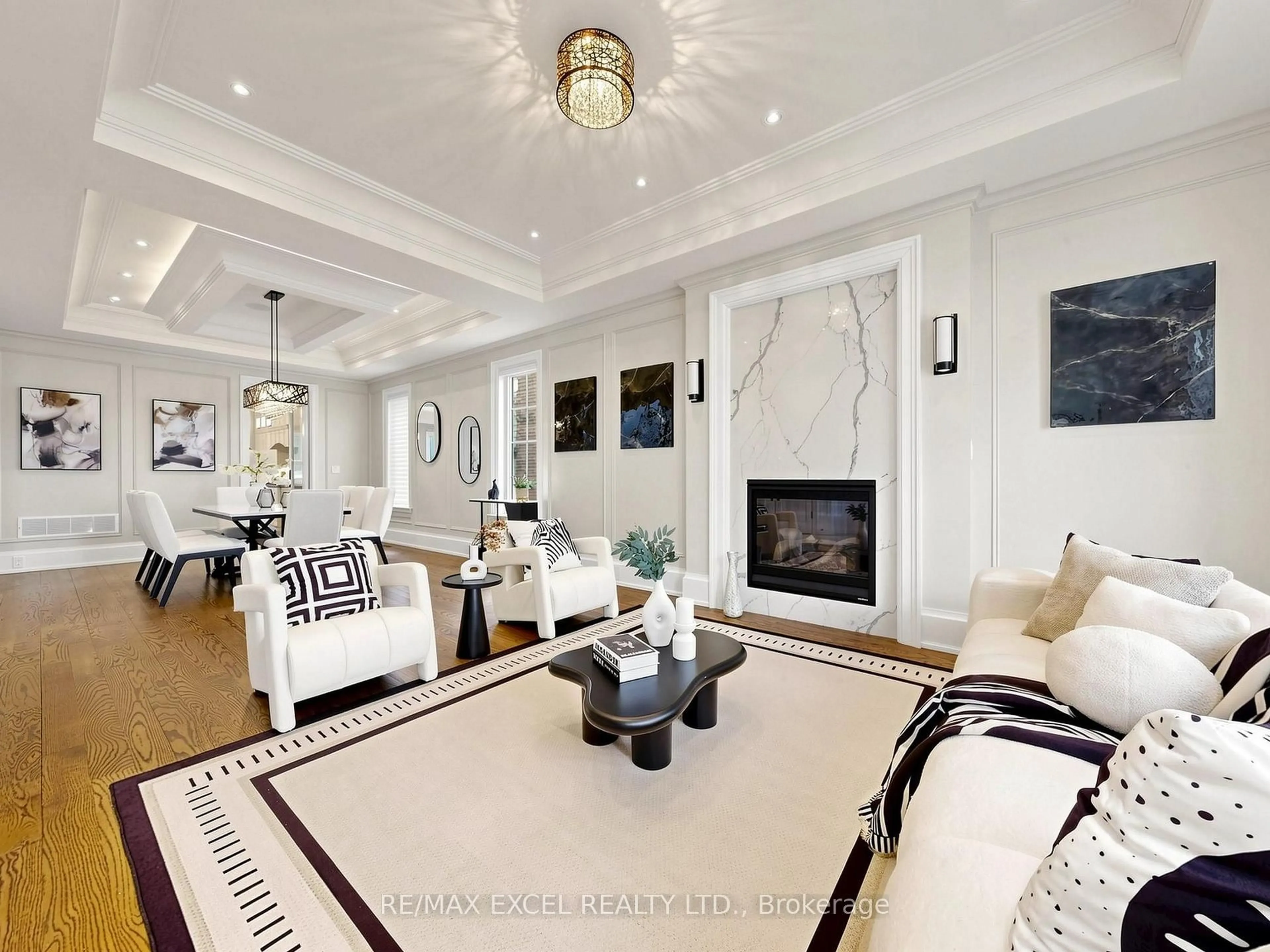 Living room with furniture, unknown for 64 SUMMERFELDT Cres, Markham Ontario L3R 2B2
