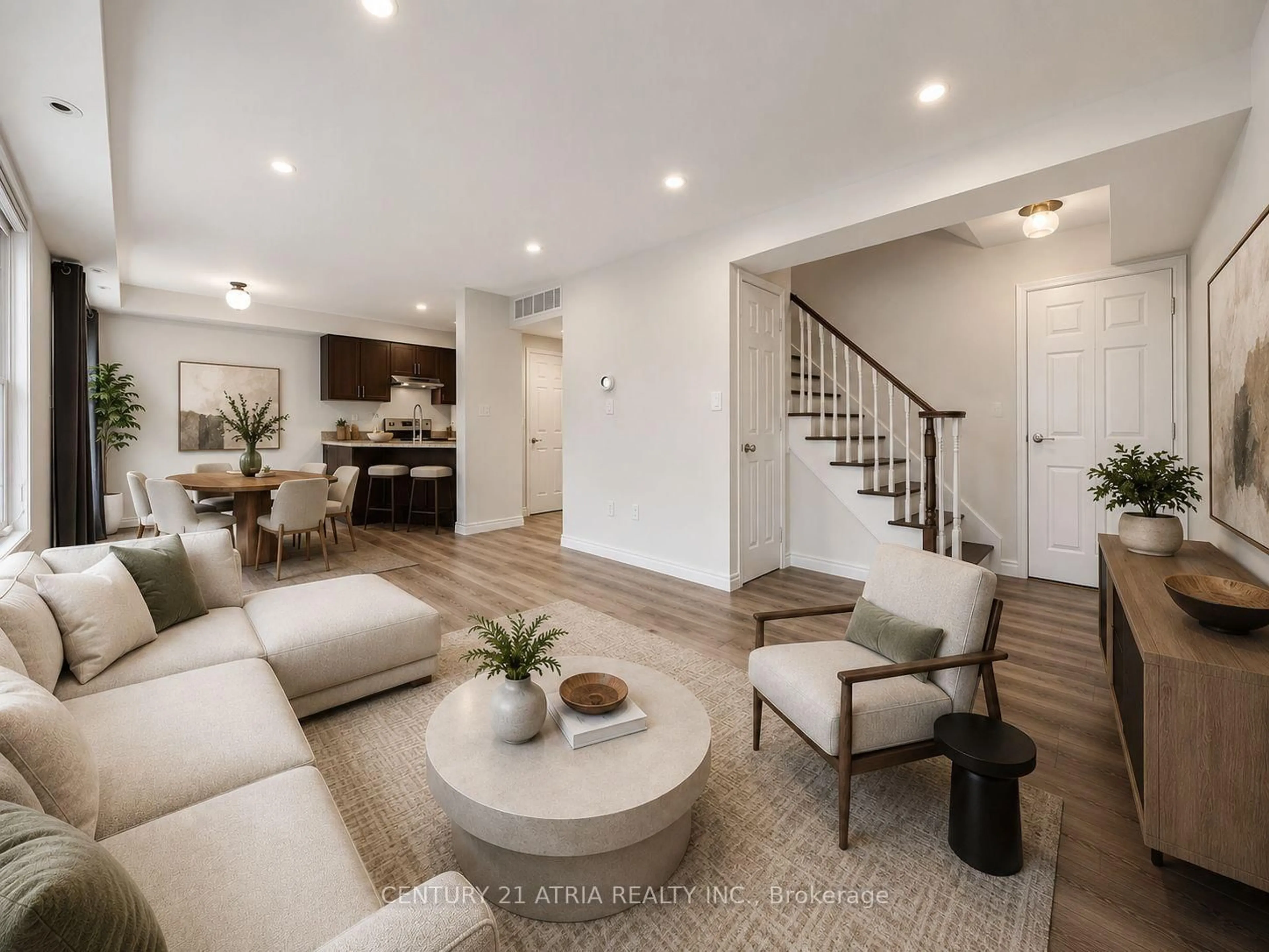 Living room with furniture, unknown for 92 Louisbourg Way, Markham Ontario L6E 0C5